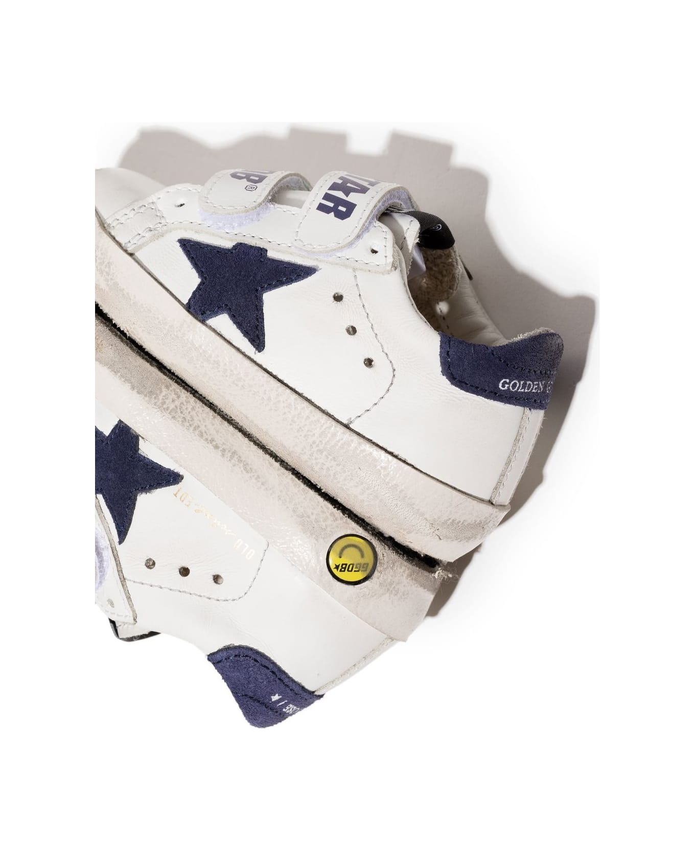 Golden Goose Kids Old School Sneakers - White