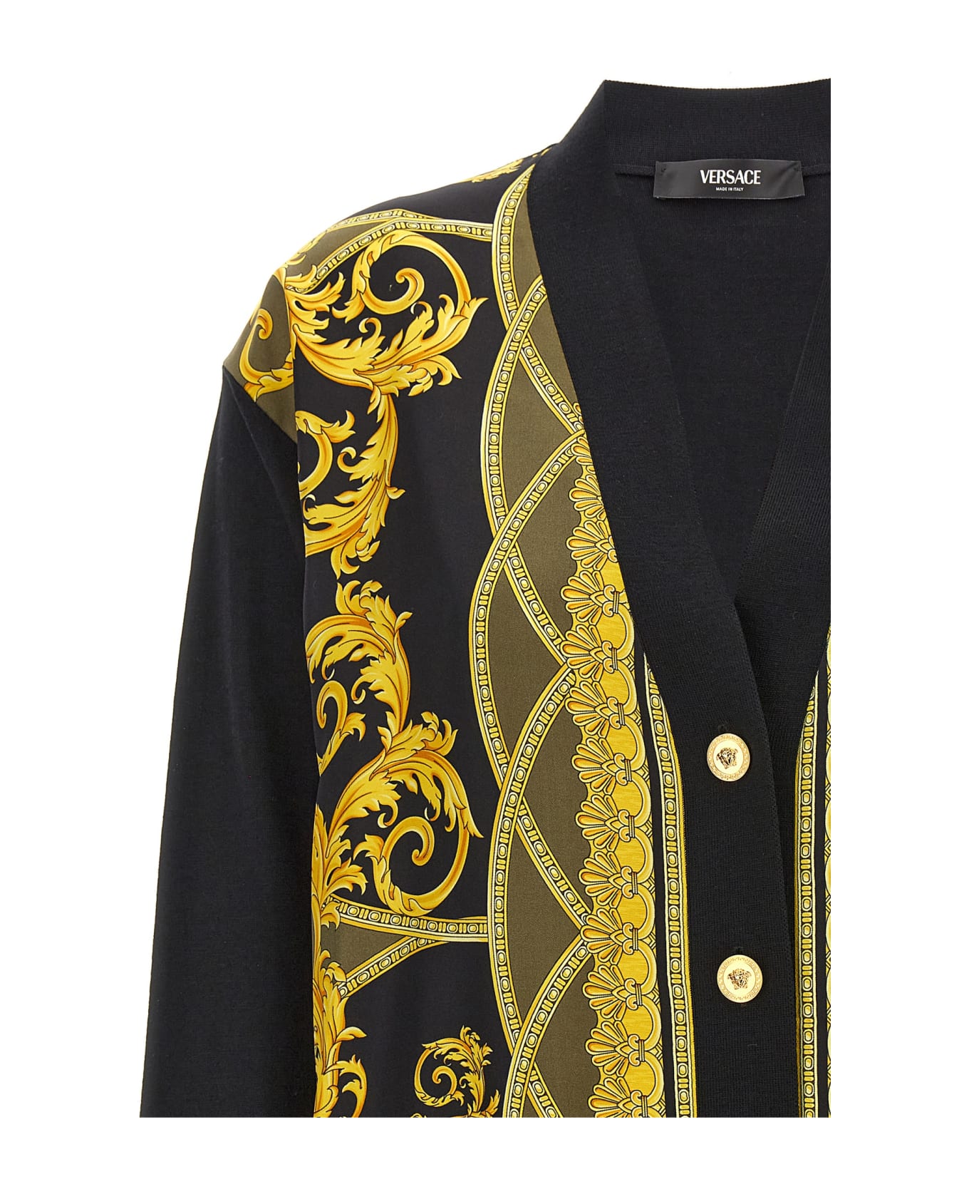 Versace 
la Coupe Des Dieux
 Cardigan - Black