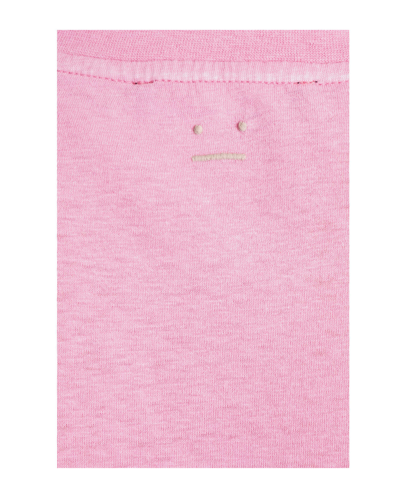 Acne Studios T-shirt In Fuxia Cotton - fuxia シャツ