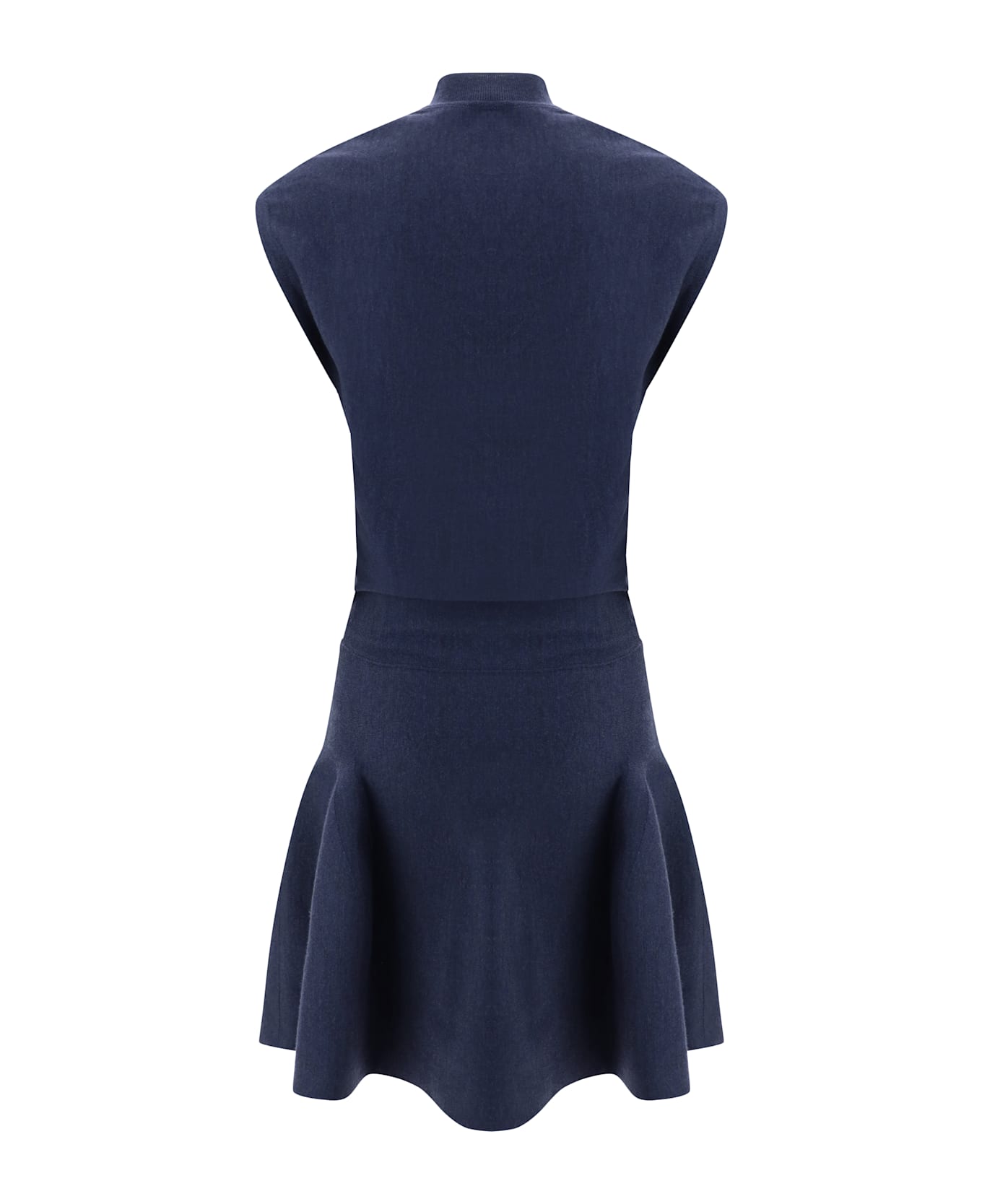 Alaia Mini Dress - Bleu Ardoise