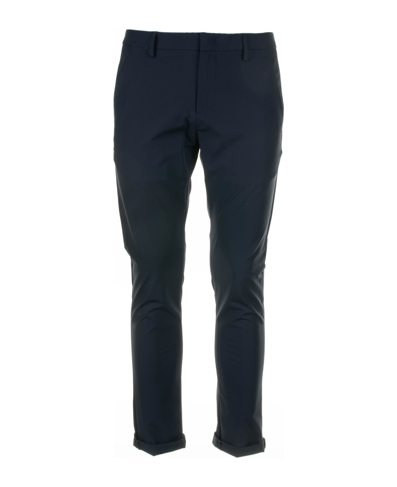 Dondup Navy Blue Gaubert Trousers - BLU NAVY