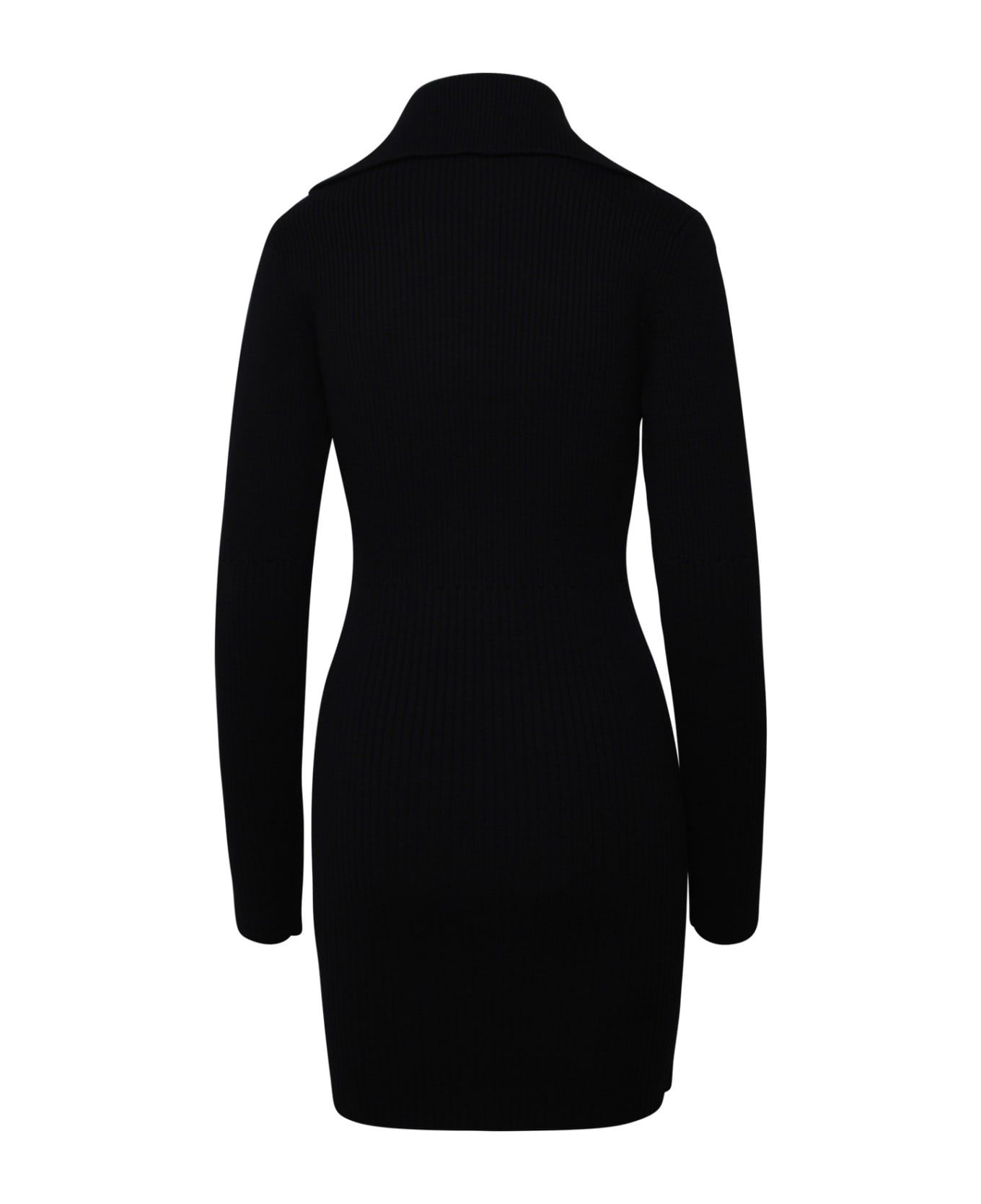 Patou Merino Wool Dress - Black
