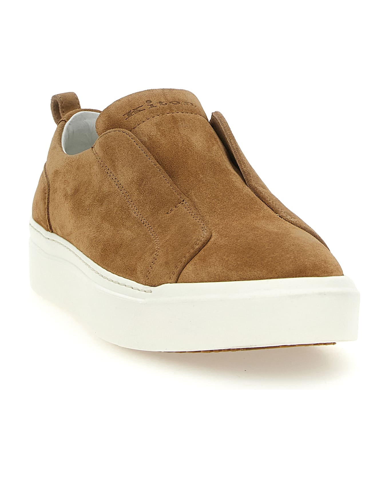 Kiton Suede Sneakers - Brown