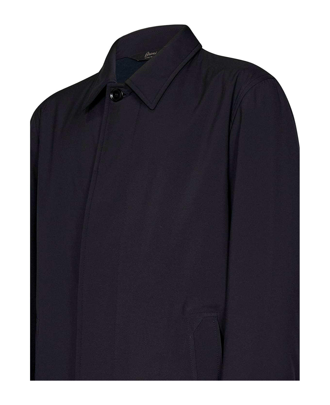 Brioni Performa Essential Coat - Blue