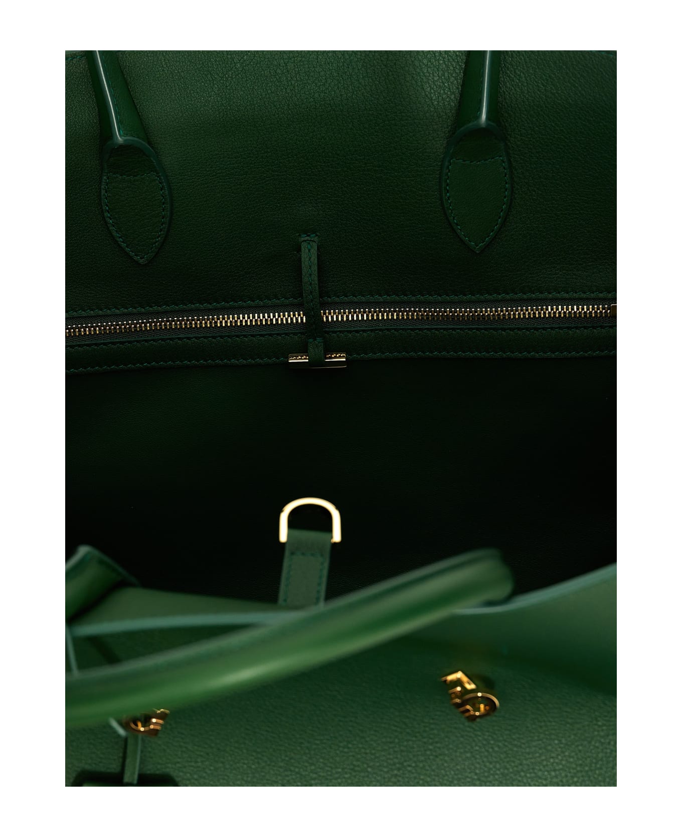 Ferragamo 'hug Medium' Handbag - Green