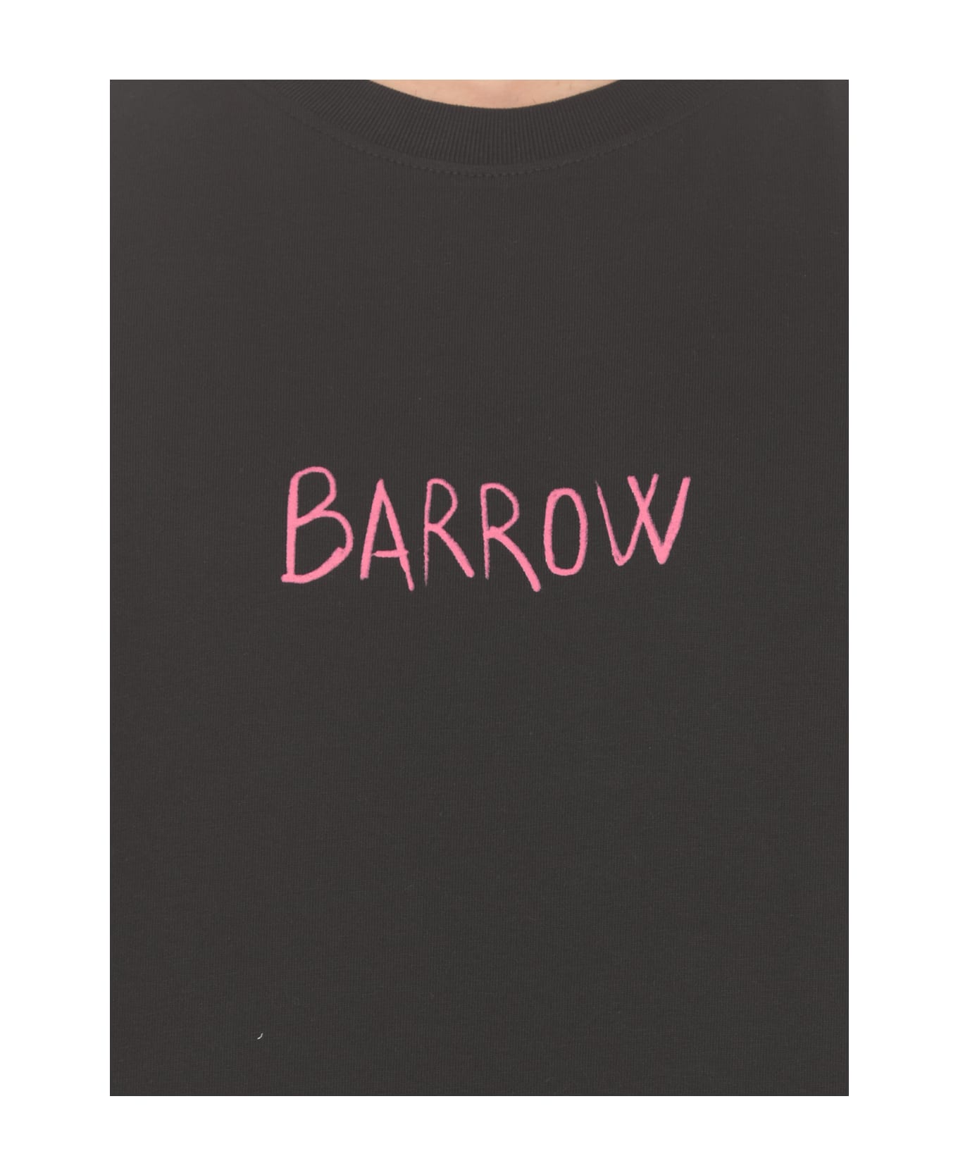 Barrow T-shirt With Logo - Black Tシャツ
