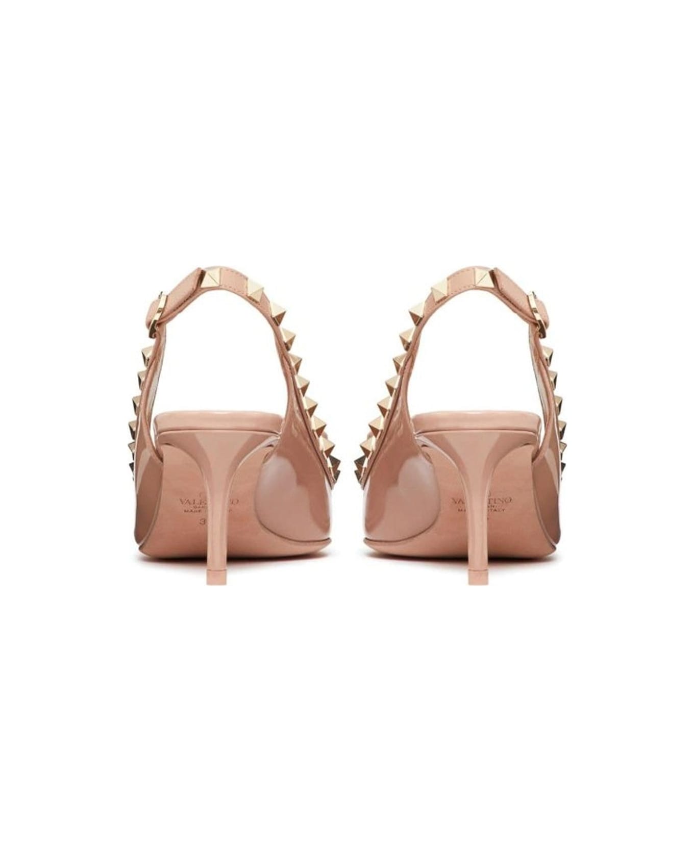 Garavani Leather Slingback Pumps - Thumbnail 3