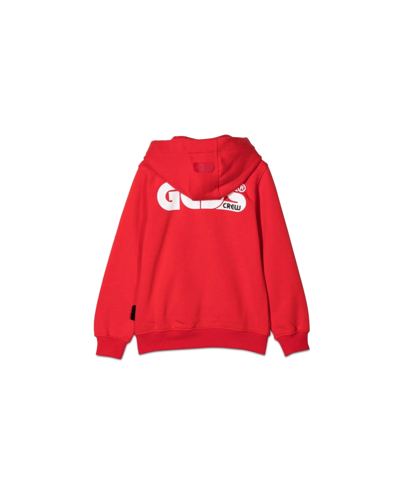 GCDS Zip Hoodie Boy - RED