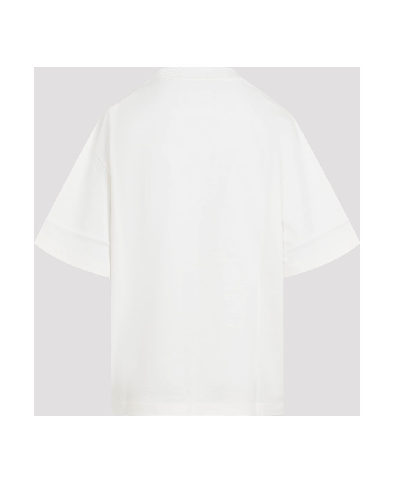 Jil Sander Logo Cotton T-shirt - Porcelain