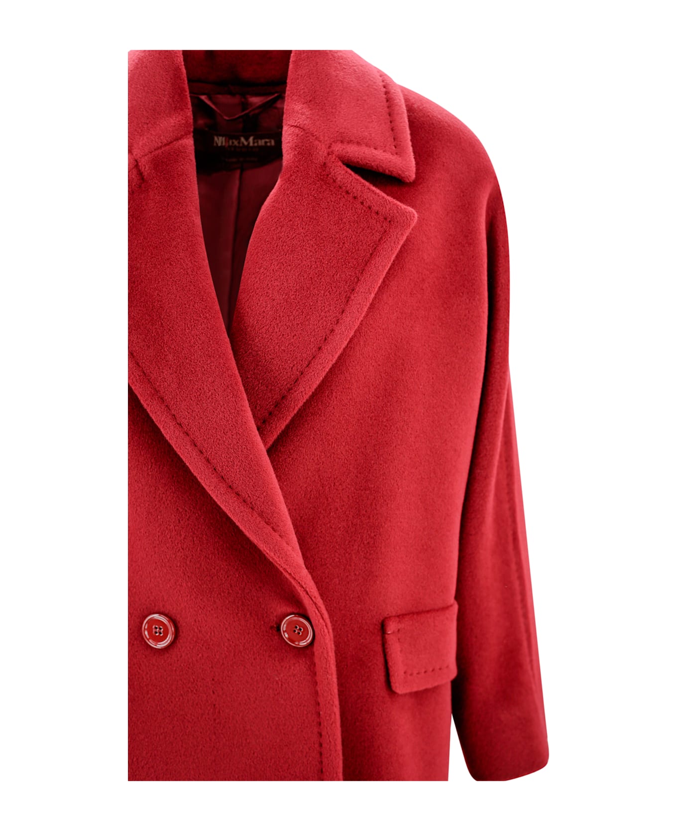 Max Mara Studio Double-breasted Wool Jacket