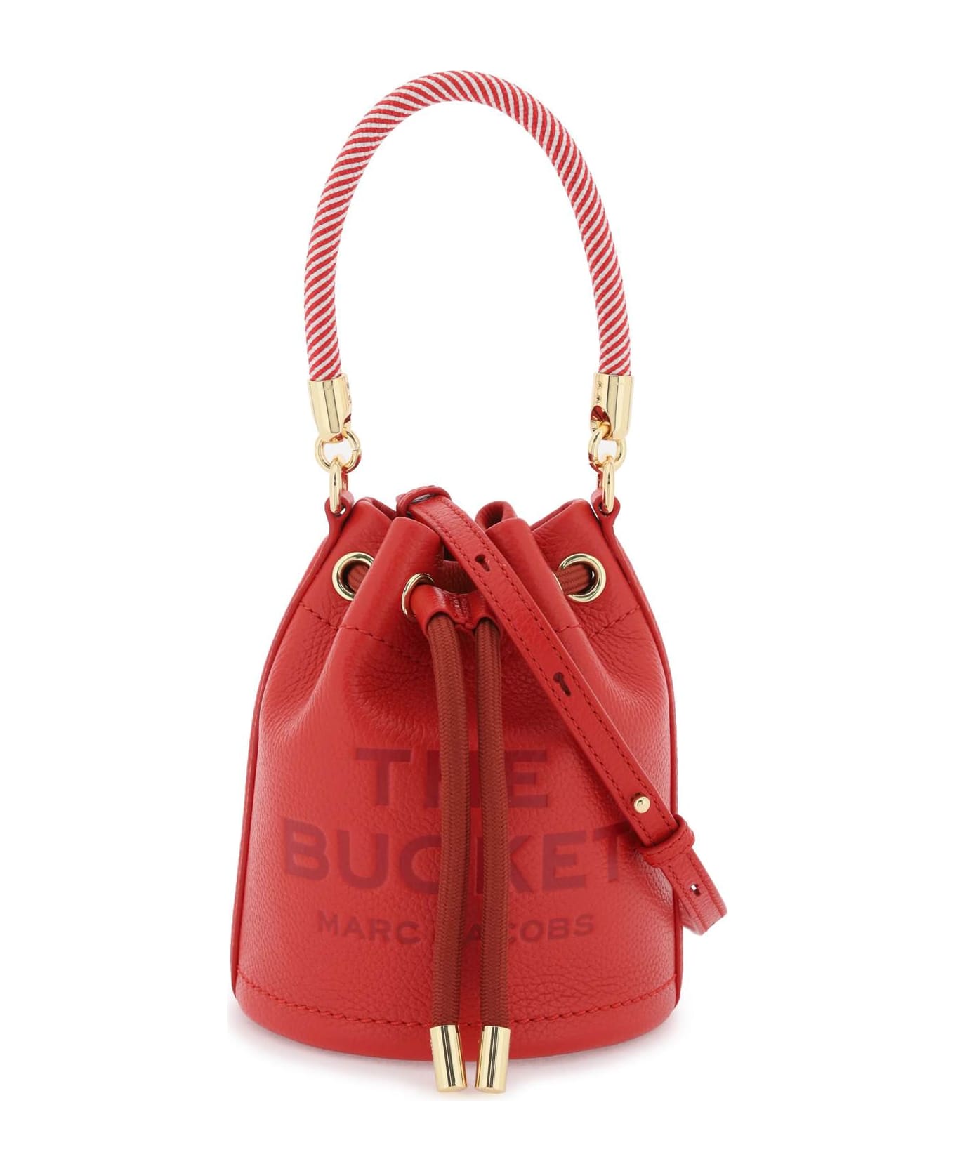 Marc Jacobs The Leather Bucket Bag - Red