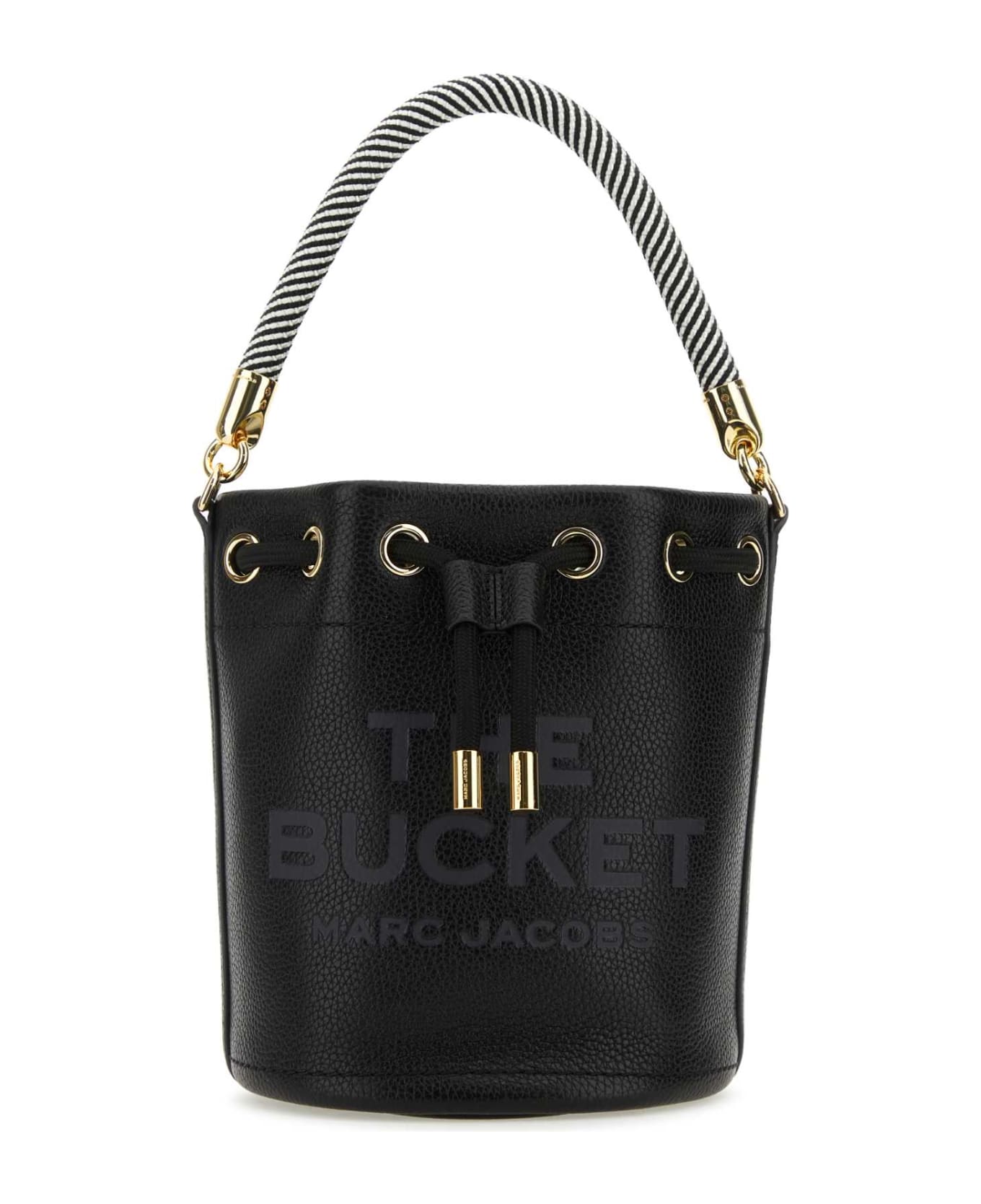 Marc Jacobs Black Leather The Bucket Bucket Bag - 001
