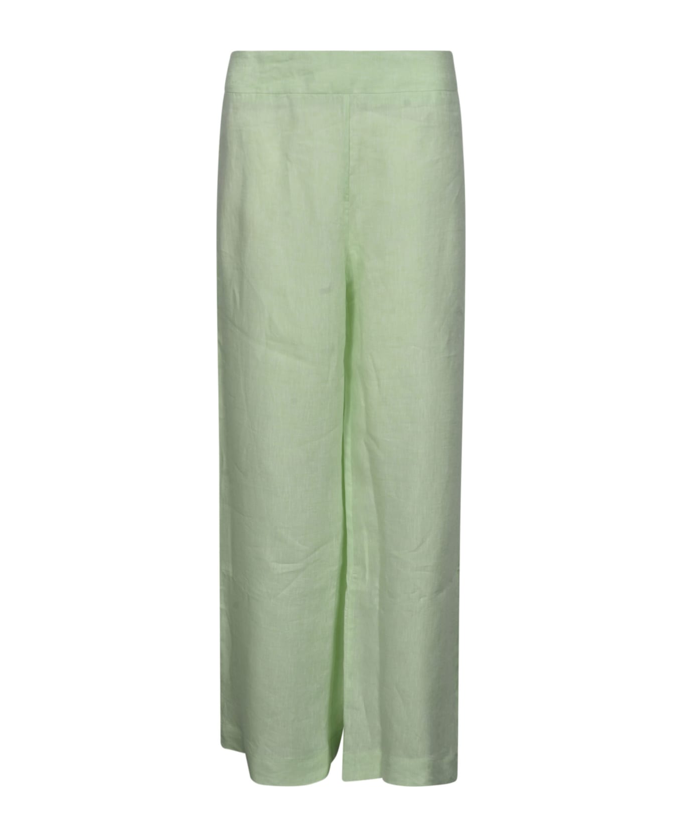 Ermanno Scervino Straight Oversized Trousers - Green ボトムス