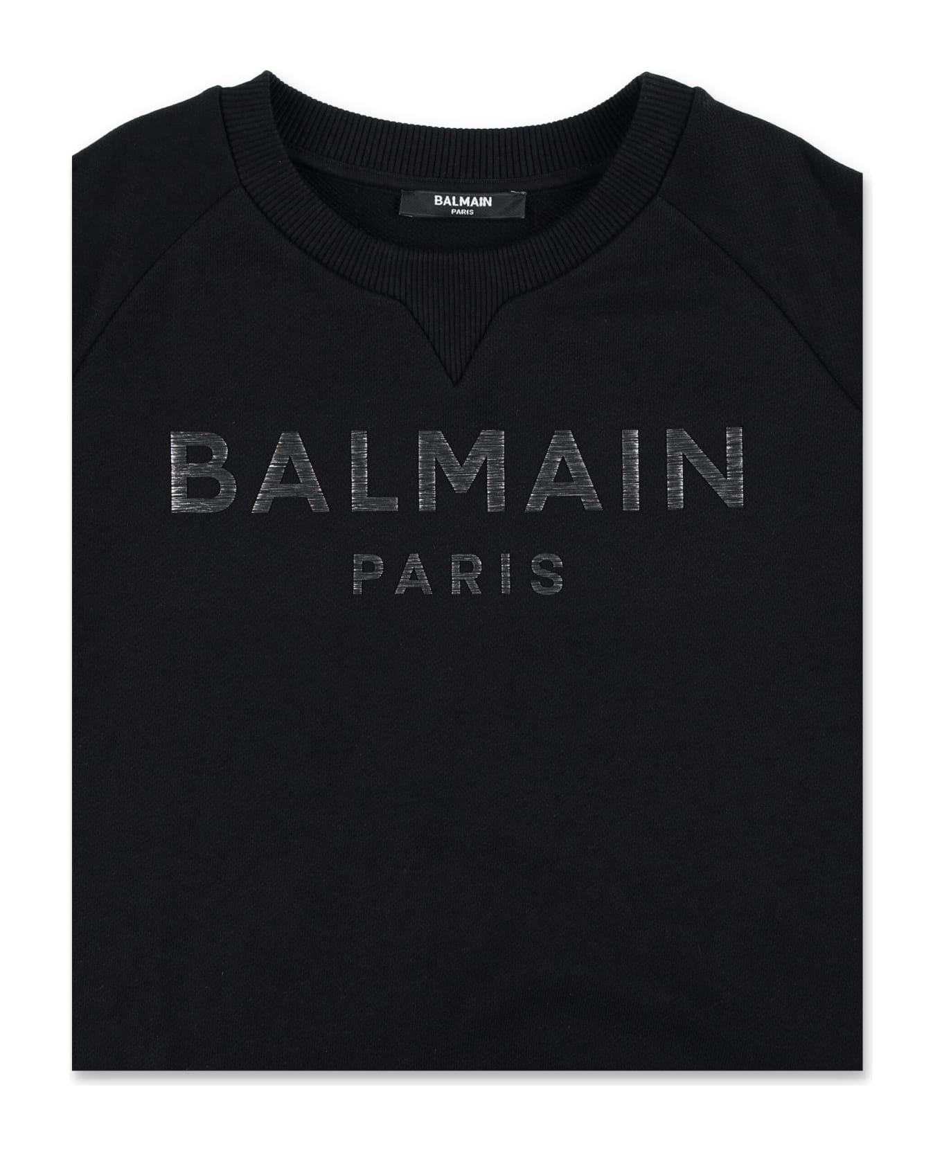 Balmain Logo Sweatshirt - Black