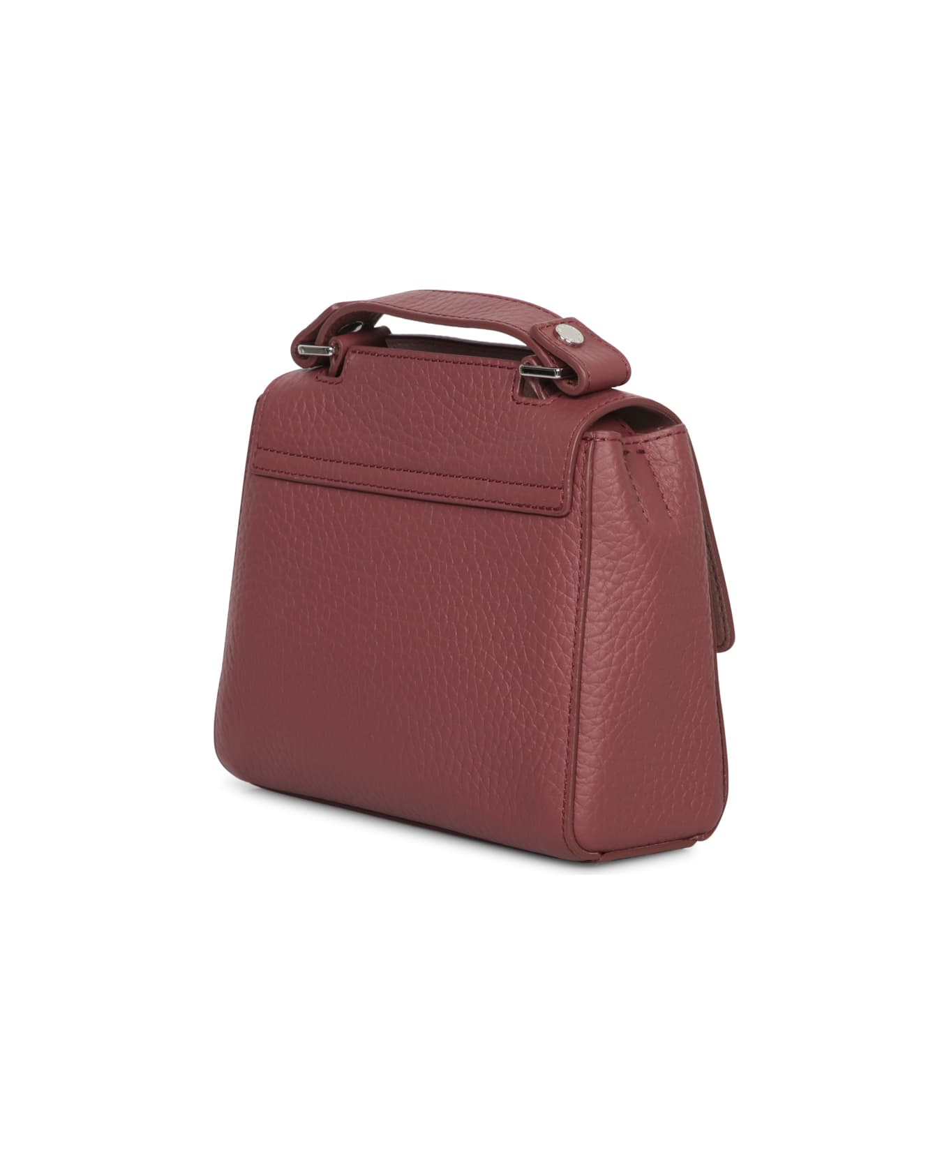 Orciani Sveva Mini Soft Amarena Bag - Bordeaux