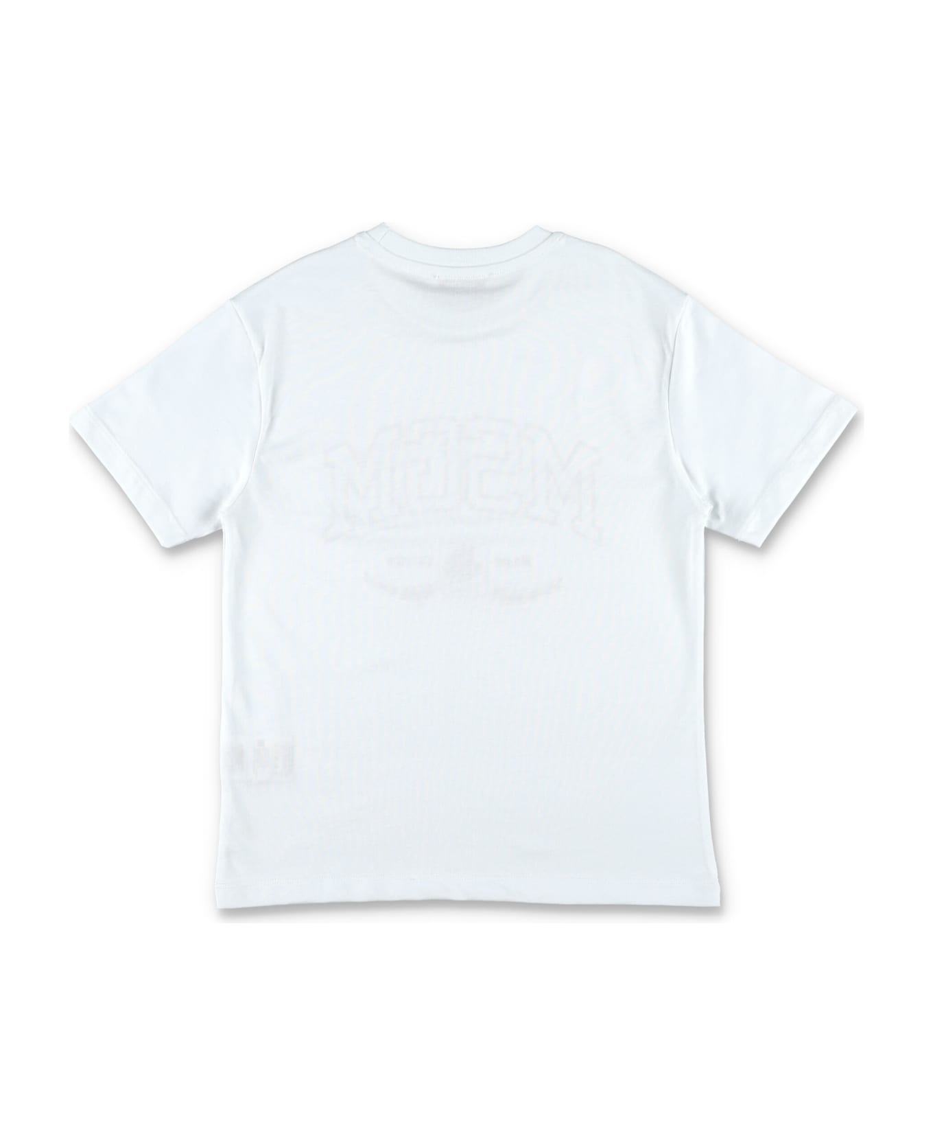 MSGM Logo T-shirt - BIANCO/WHITE