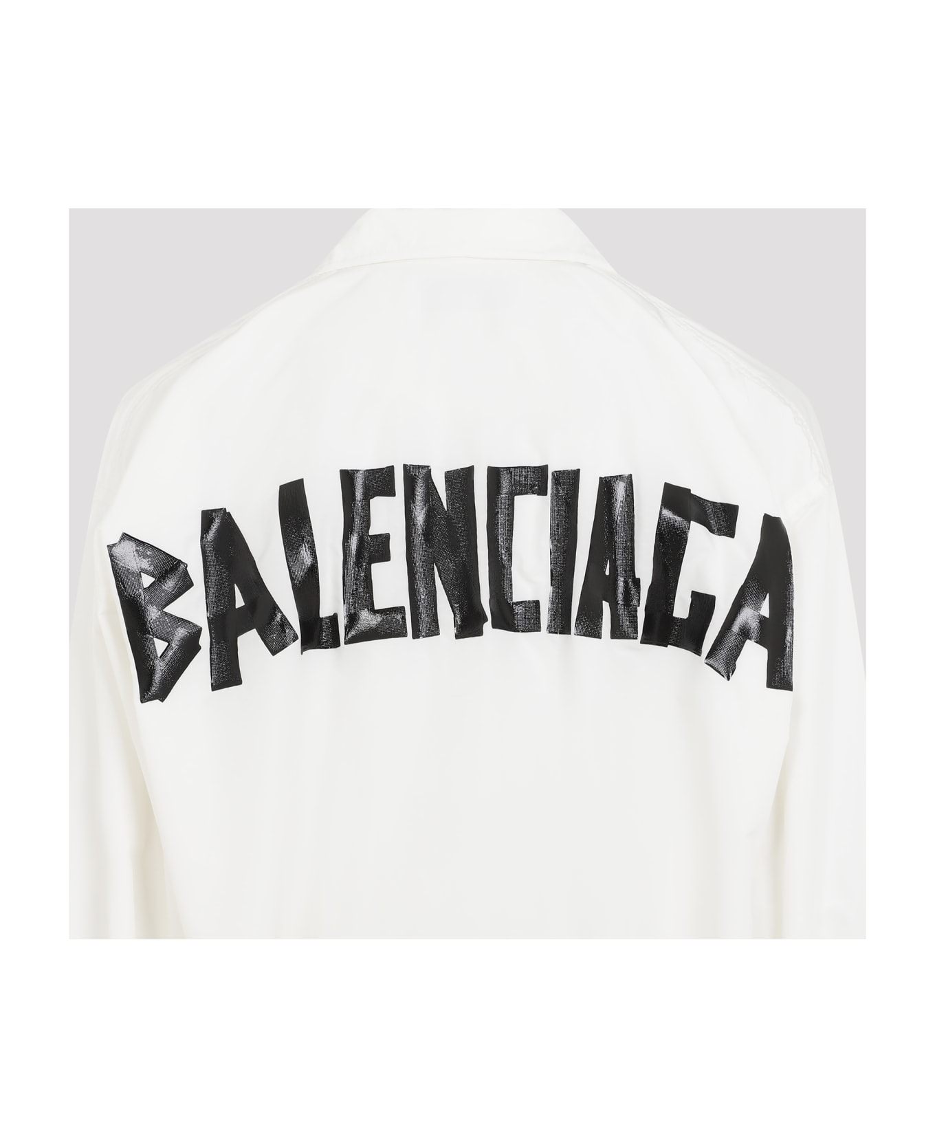 Balenciaga Medium Fit Tracksuit Jacket - White