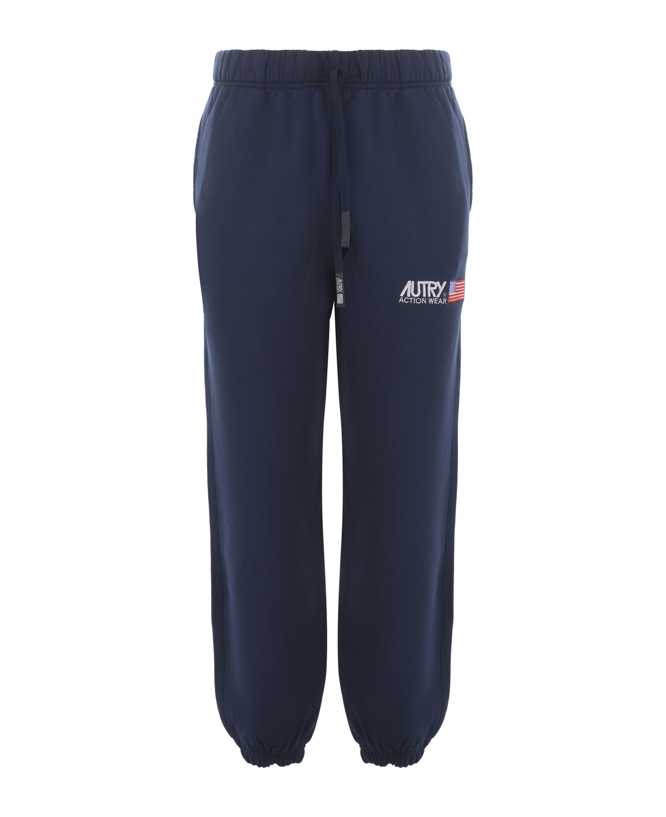 Autry Trousers Autry In Cotton - Blu