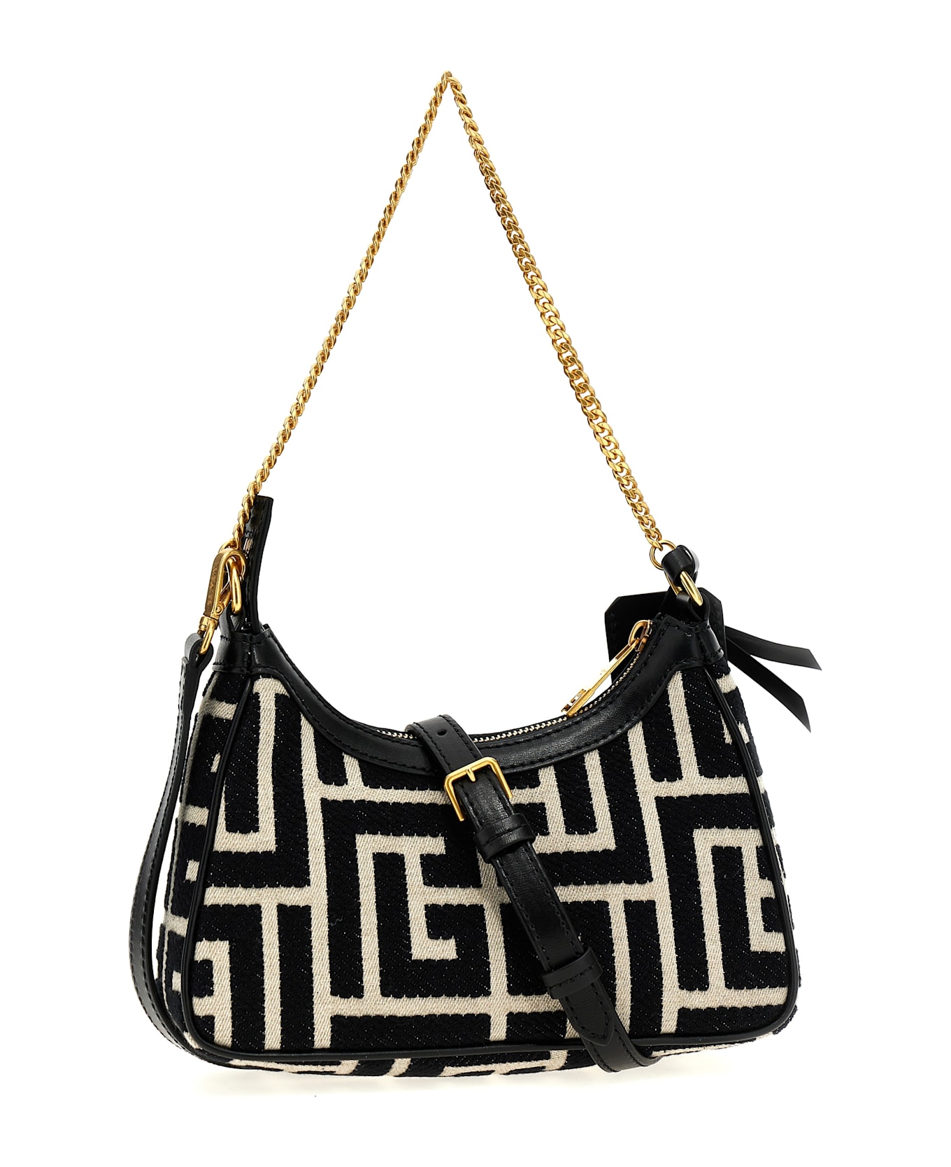 Balmain 
b-army
 Shoulder Bag - White/Black