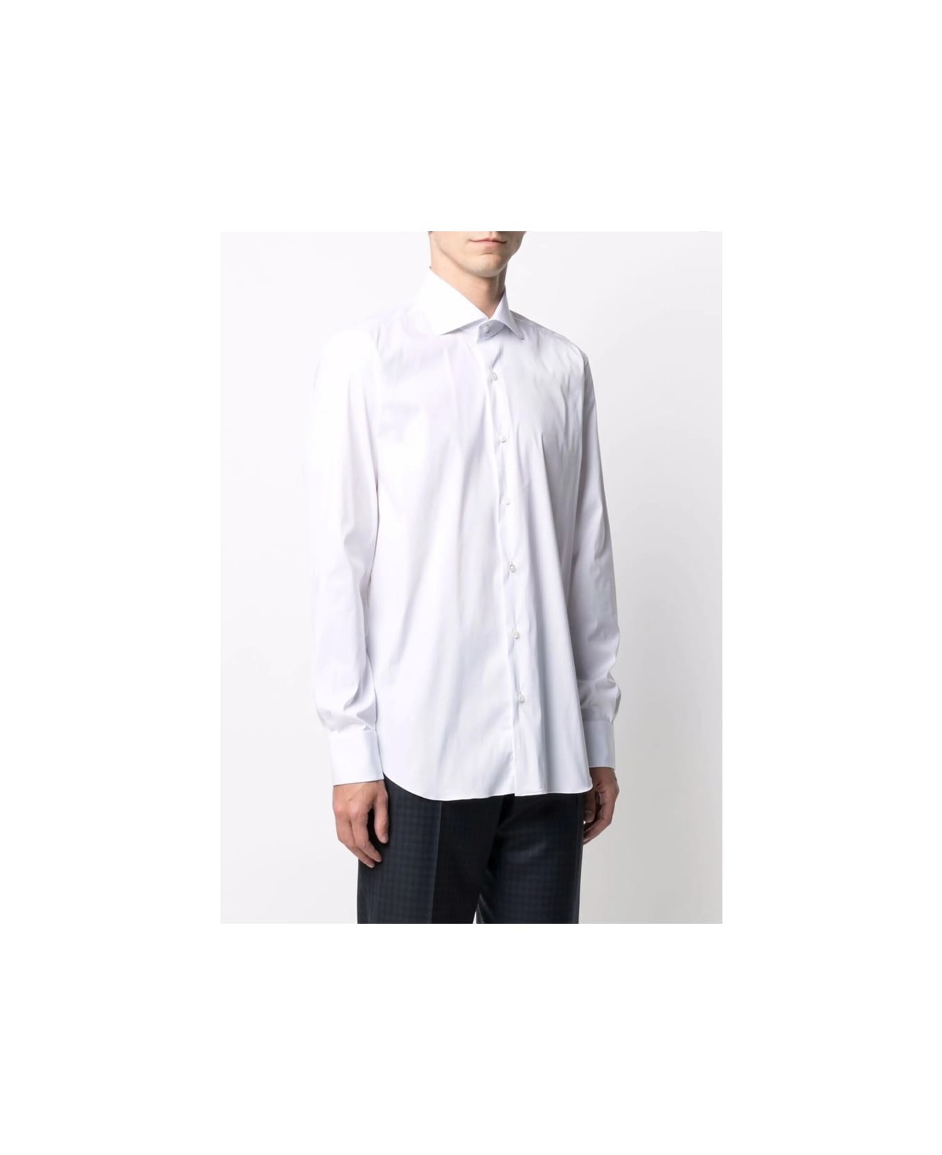 Barba Napoli Shirt - WHITE