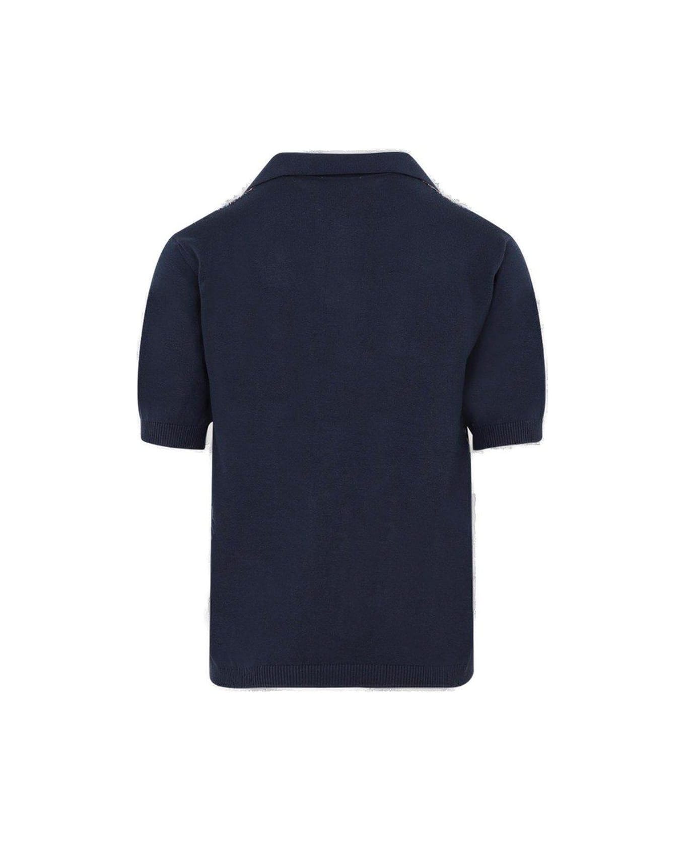 Missoni Zigzag Short-sleeved Polo Shirt Missoni