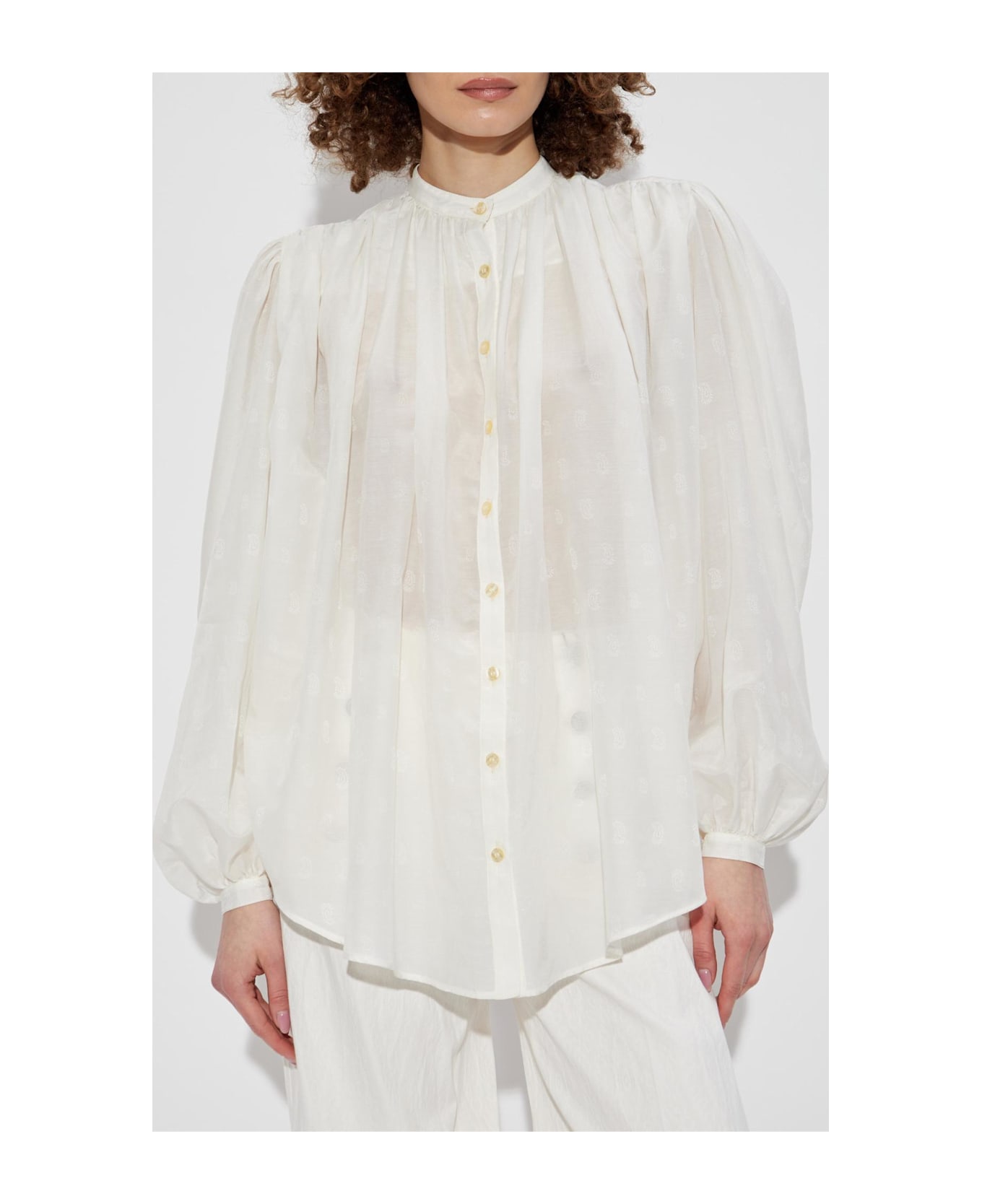 Etro Stand Collar Shirt
