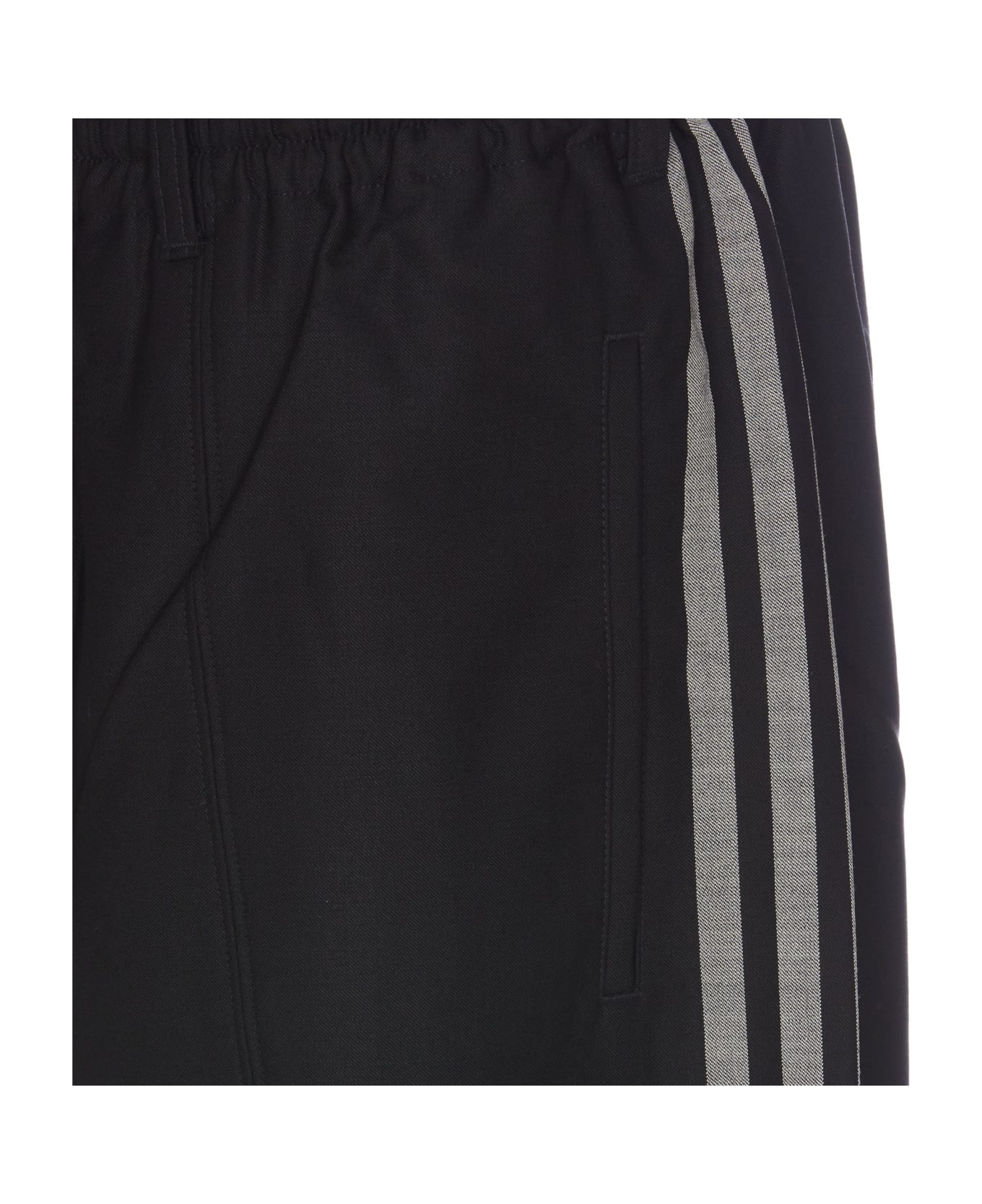 Y-3 Track Pants With Tapes Pants - BLACK