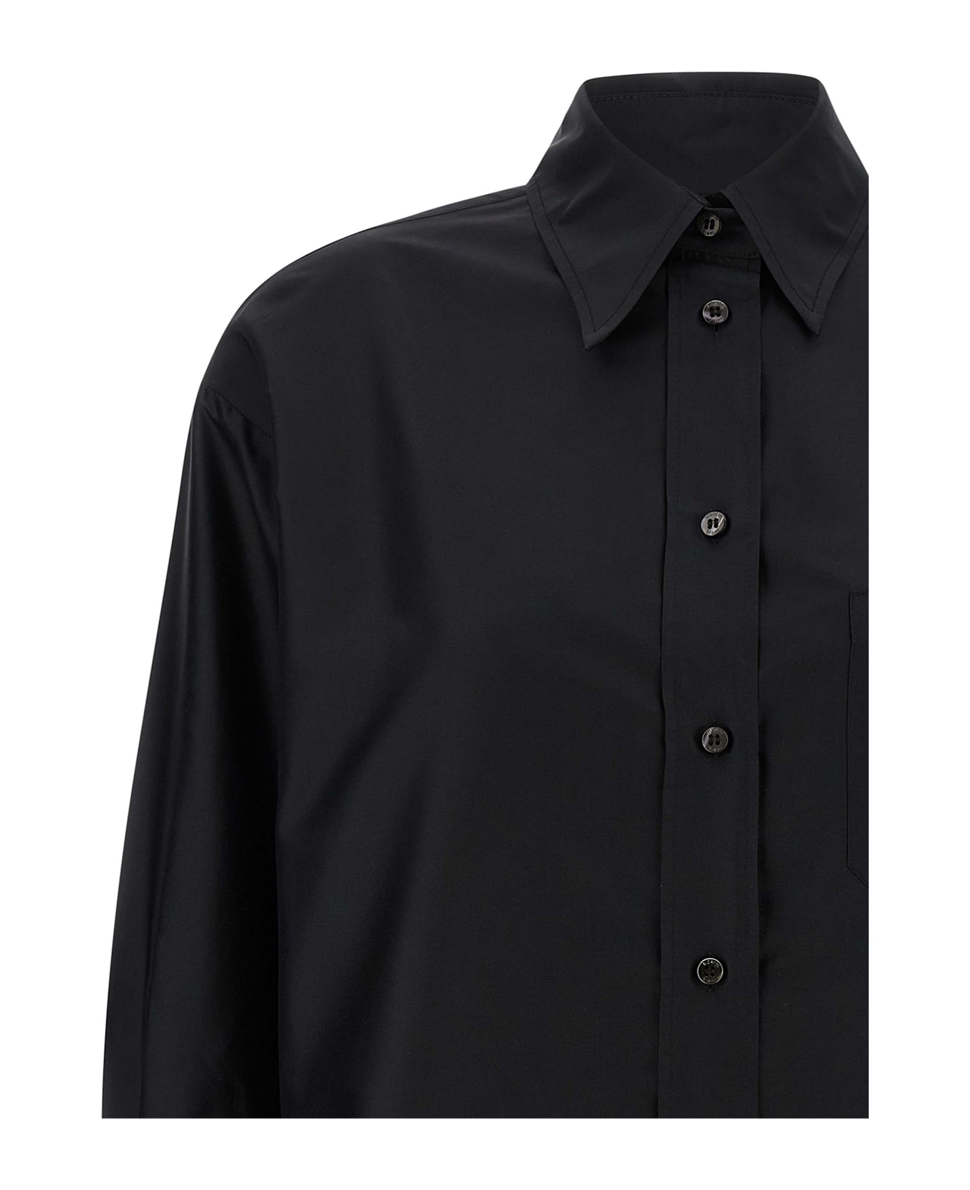 Alberto Biani Silk Shirt - Black  