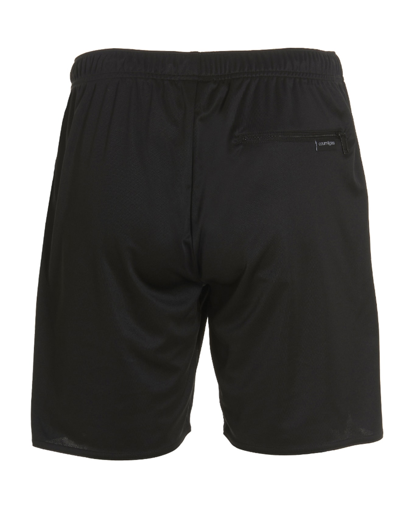 Courrèges Logo Shorts - Black  