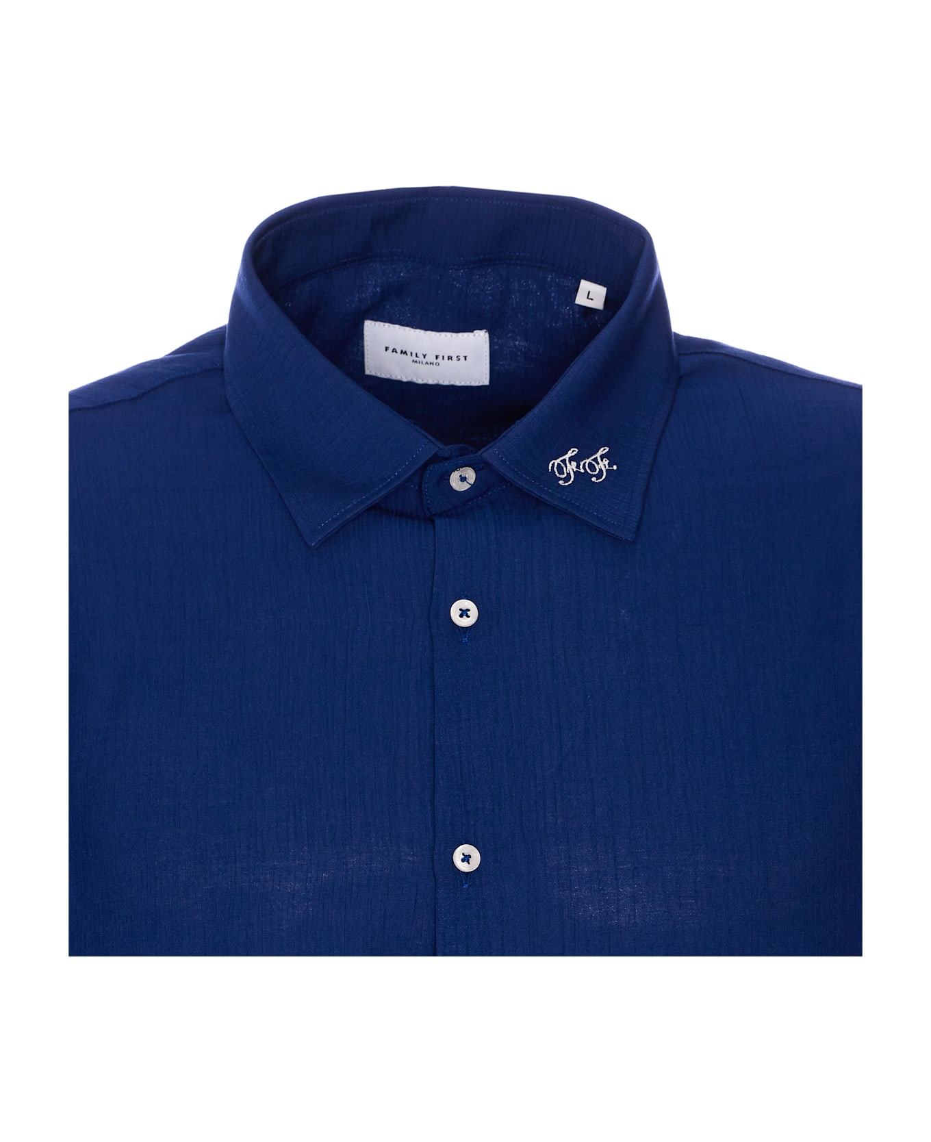 Family First Milano Shirt - Blue