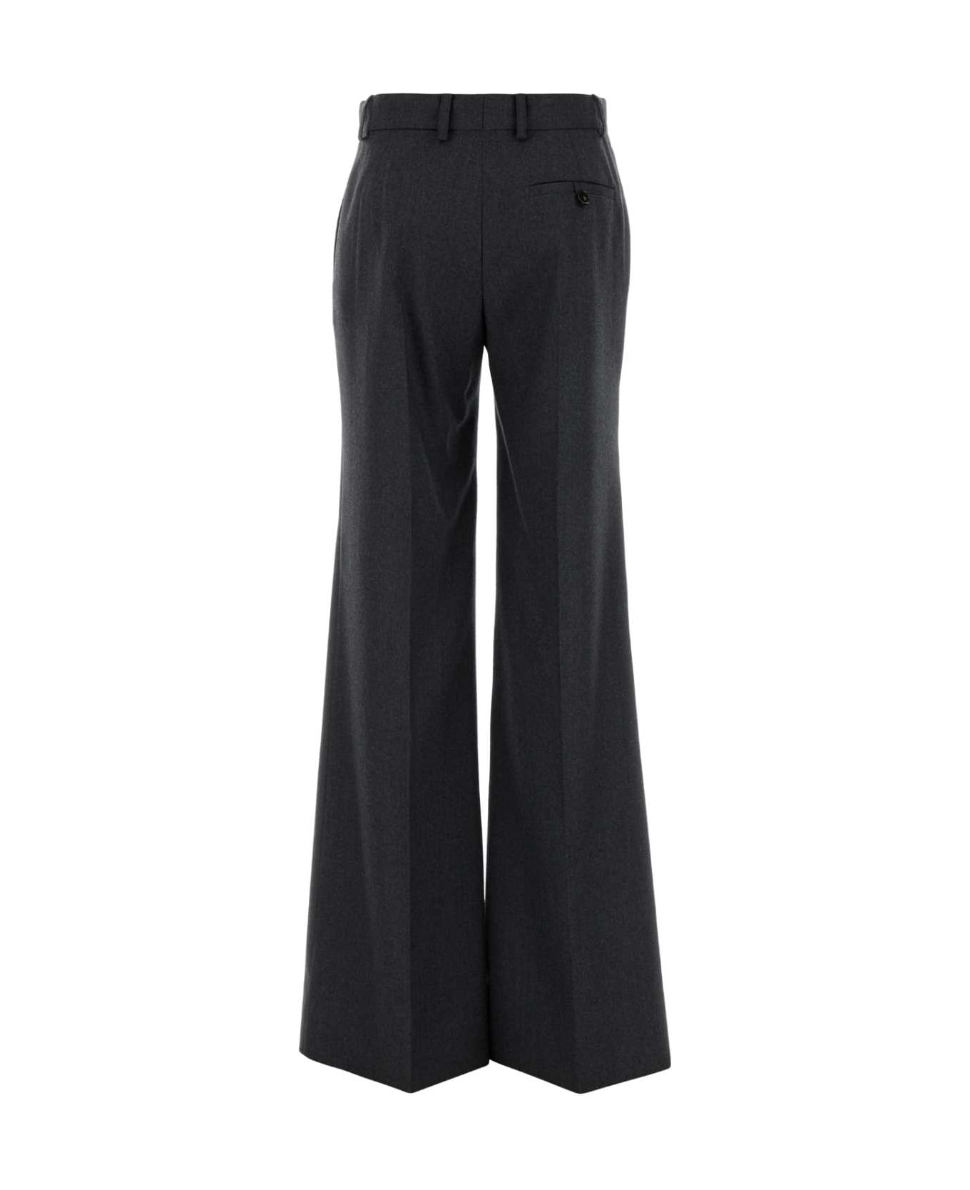 Stella McCartney Charcoal Wool Pant - ASHGREY