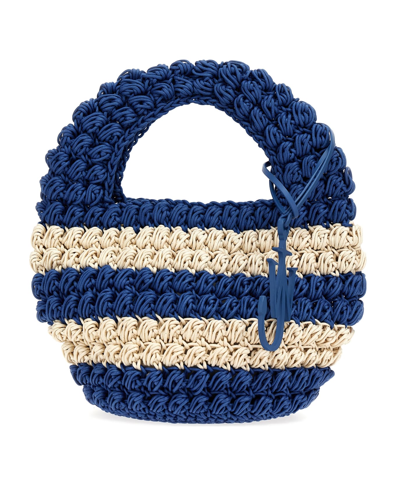 J.W. Anderson 'popcorn Basket' Handbag - Blue トートバッグ