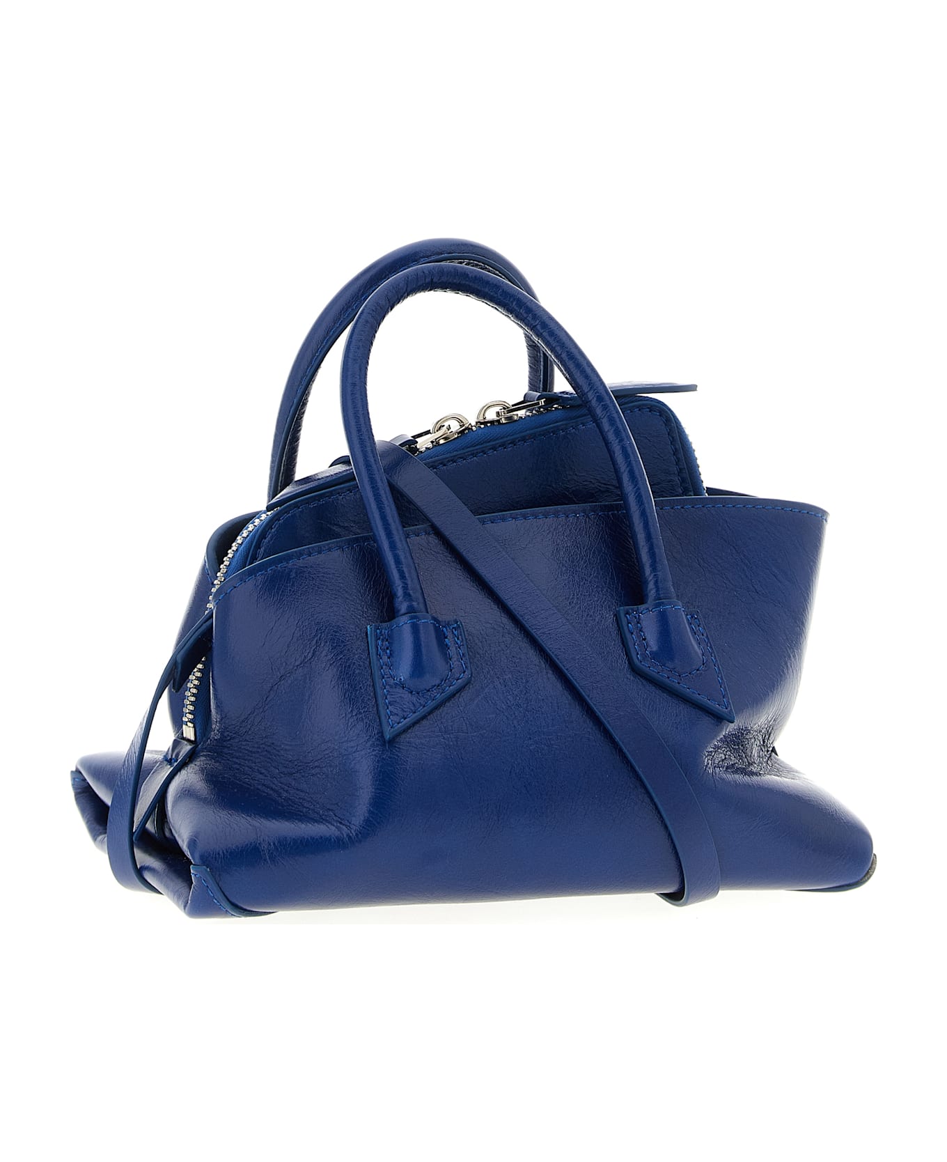 The Attico 
la Passeggiata Mini
 Handbag - Blue
