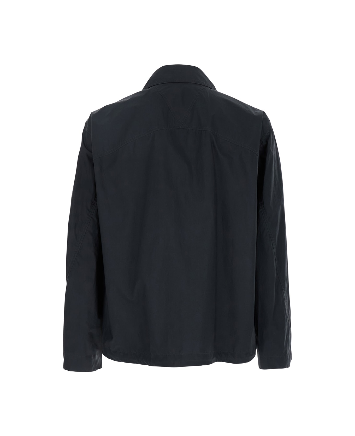 Bottega Veneta Grey Jacket With Pocket On The Front And Resin Finish In Cotton Man - Grey