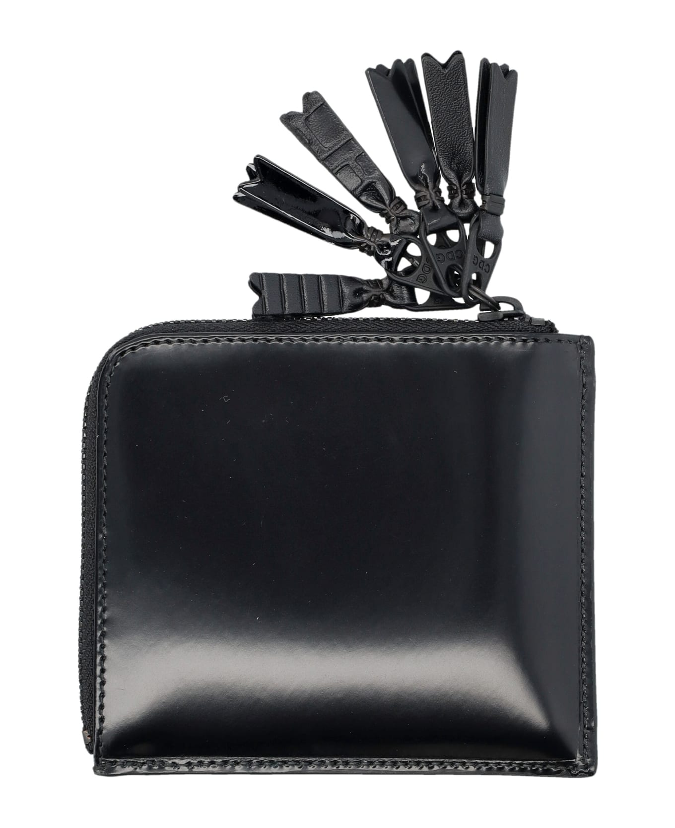 Comme des Garçons Wallet Small Zip Wallet - Black