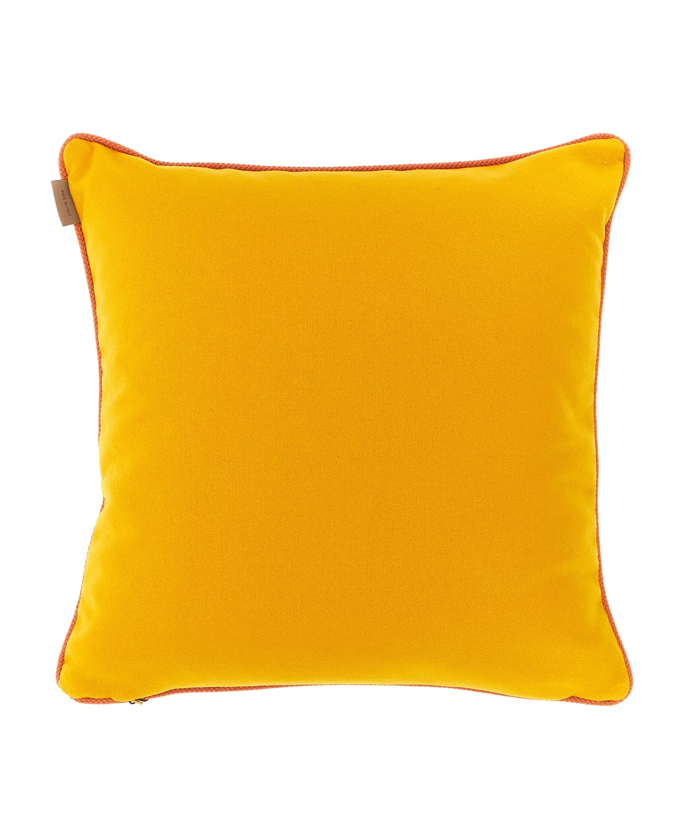 Etro Spunga Logo Cushion - Orange