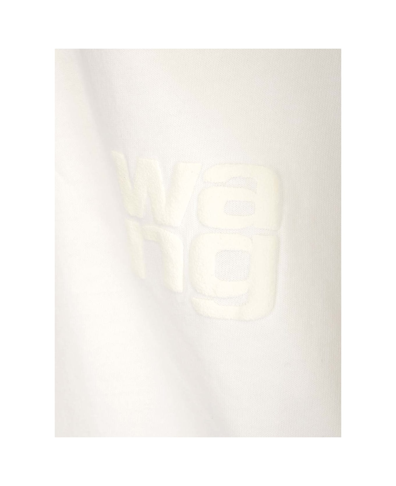 T by Alexander Wang Essential White T-shirt - WHITE Tシャツ
