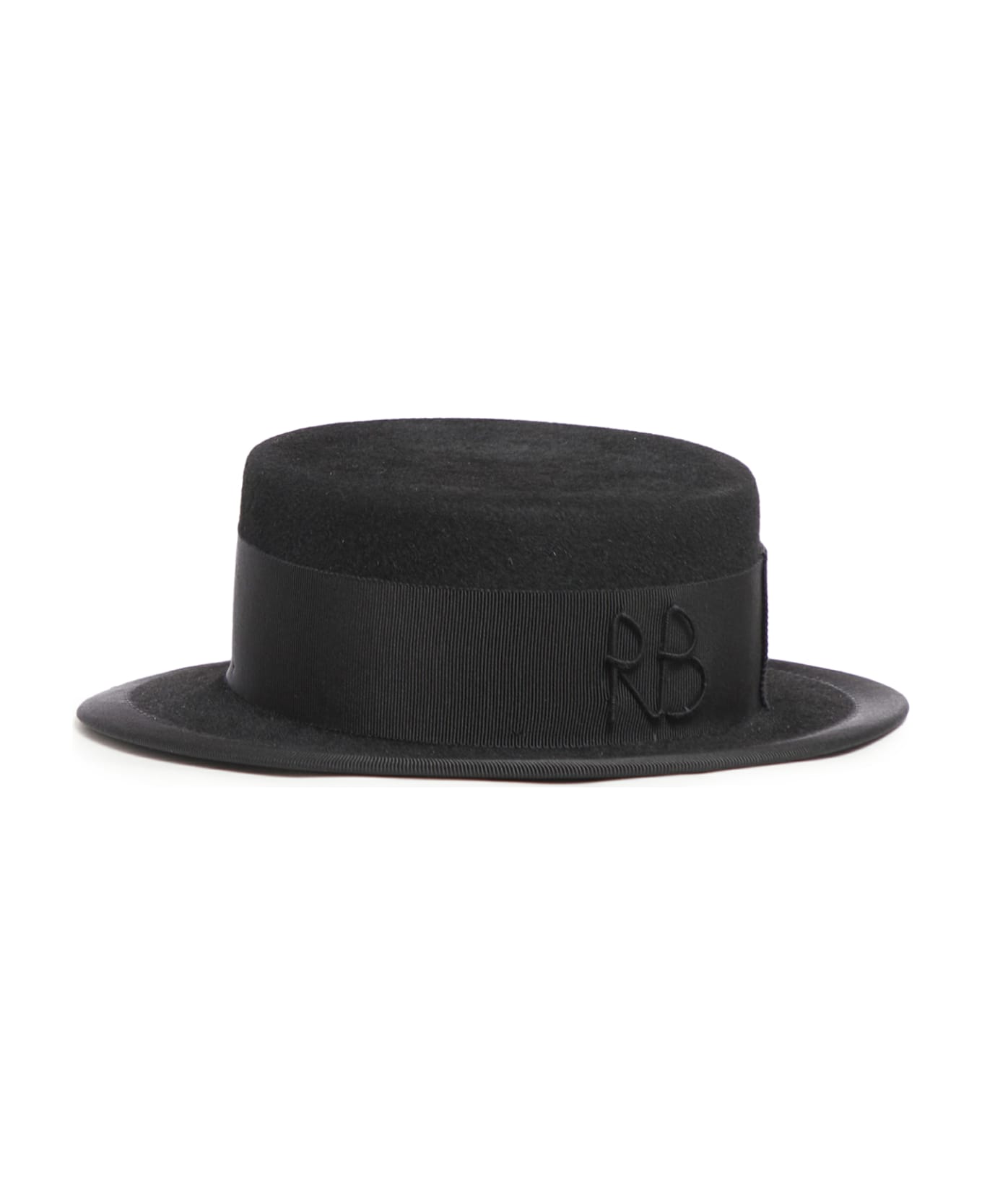 Ruslan Baginskiy Canotier Hat - Black