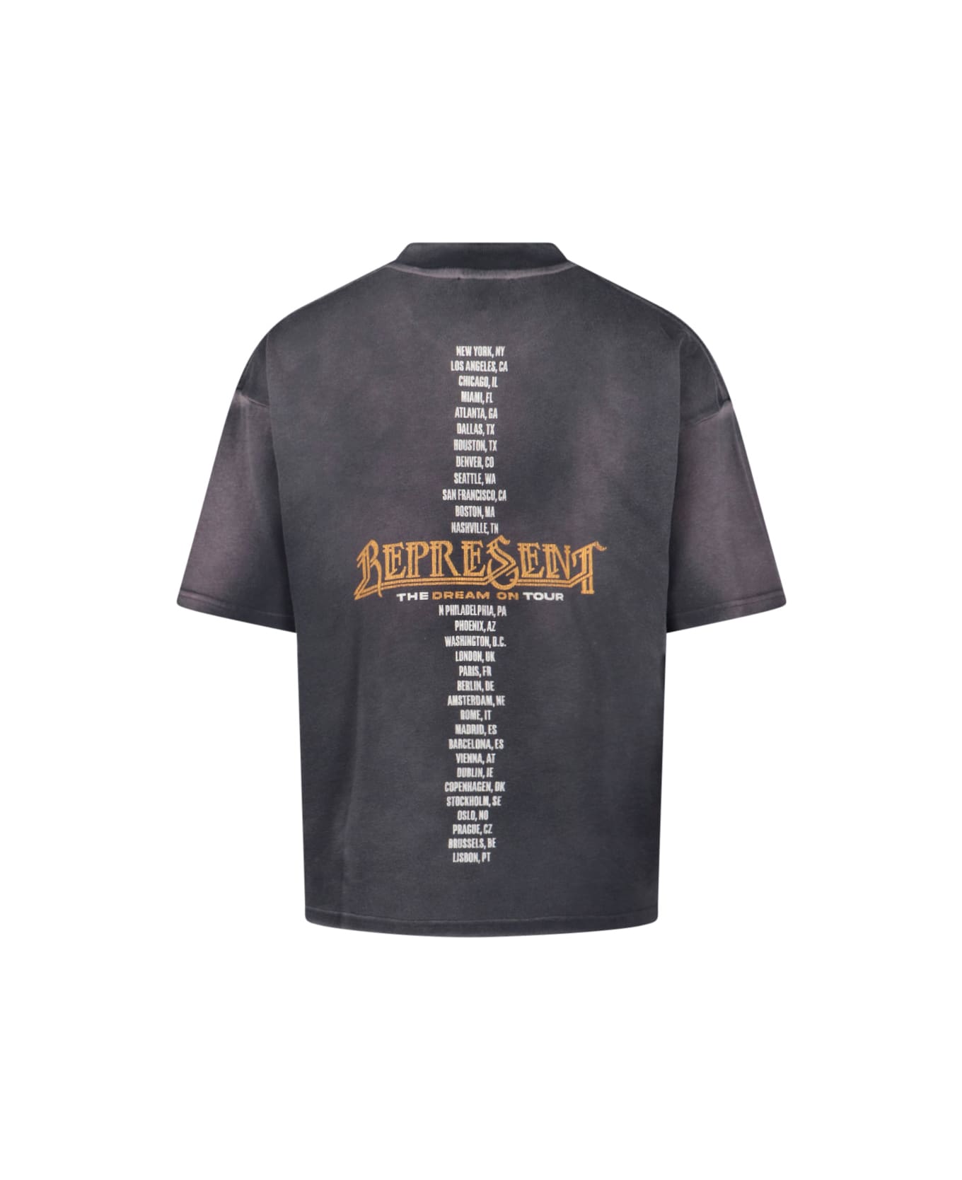 REPRESENT 'golden Tour' T-shirt - Gray