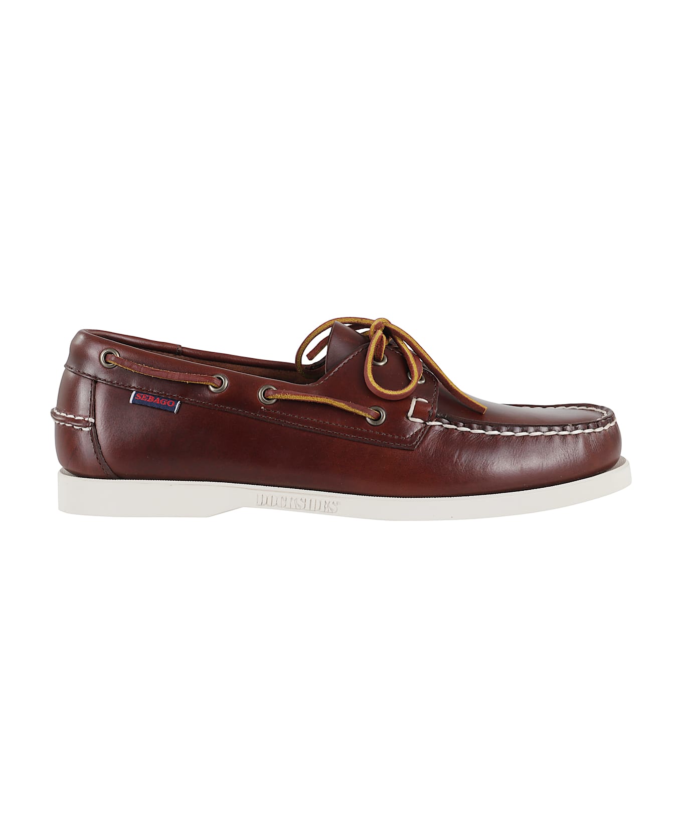 Sebago Docksides Portland Waxed - Brown Brunette
