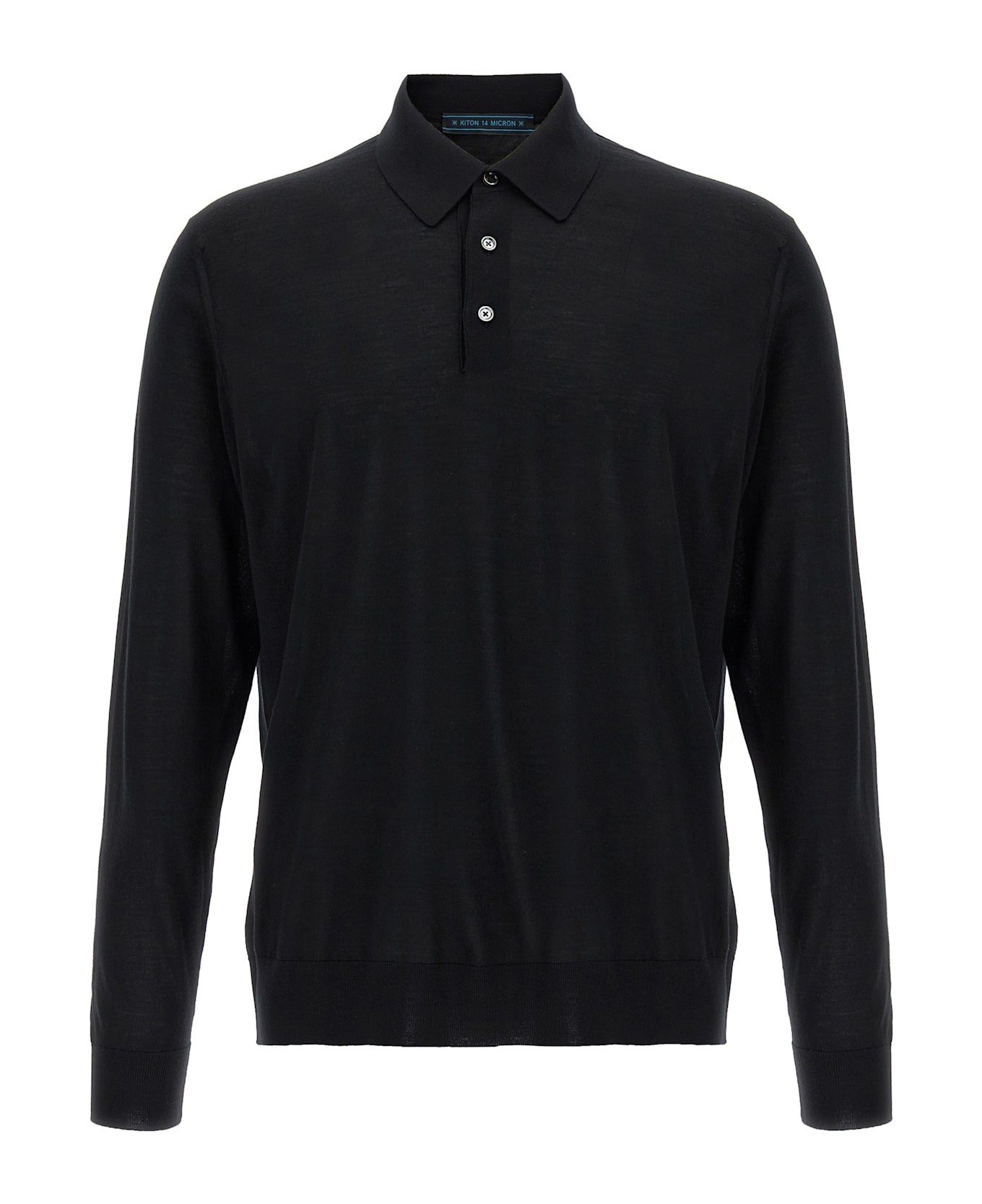 Kiton 
ciro
 Polo Shirt - Black  