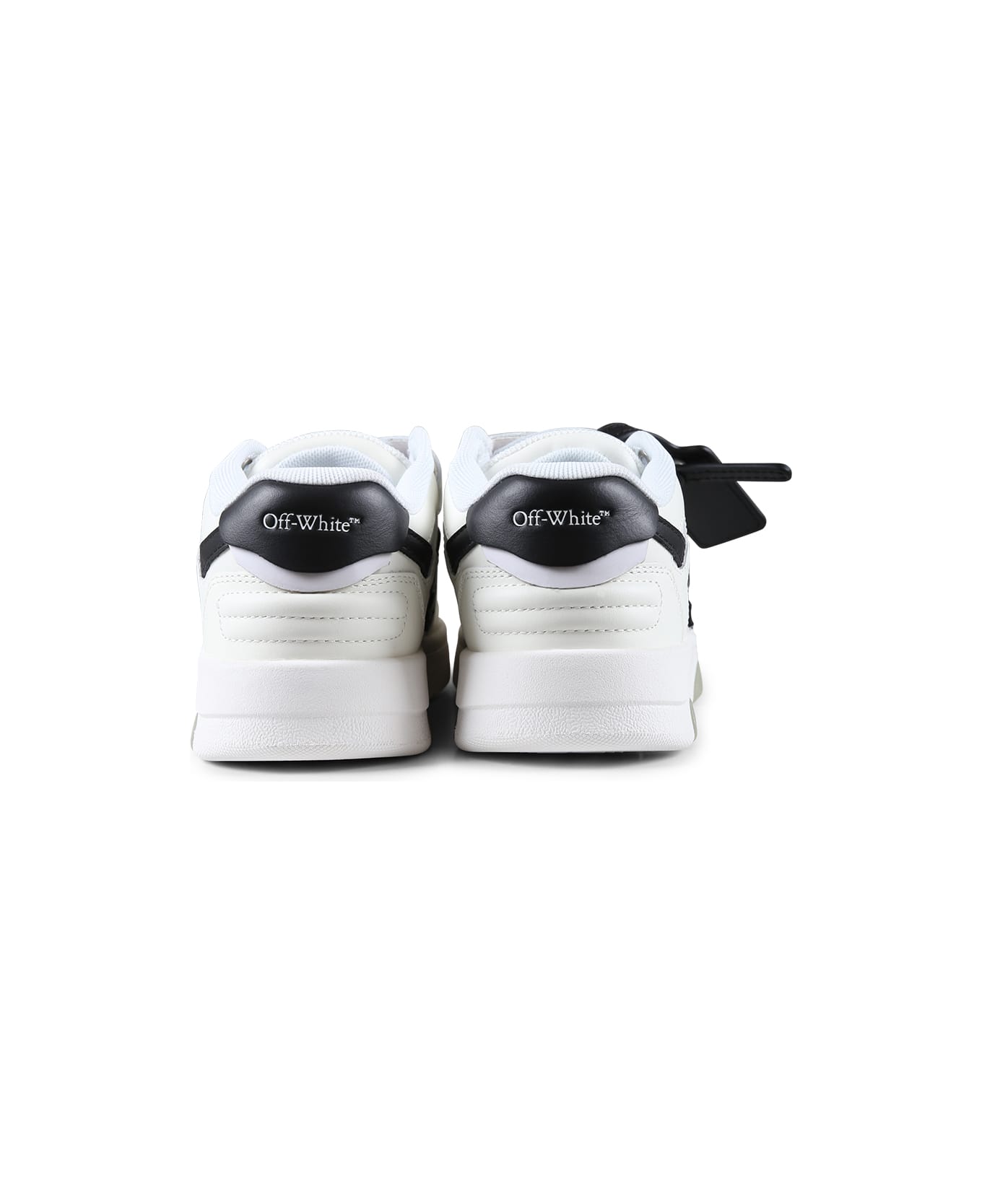 Off-White White Sneakers For Boy With Arrow - White