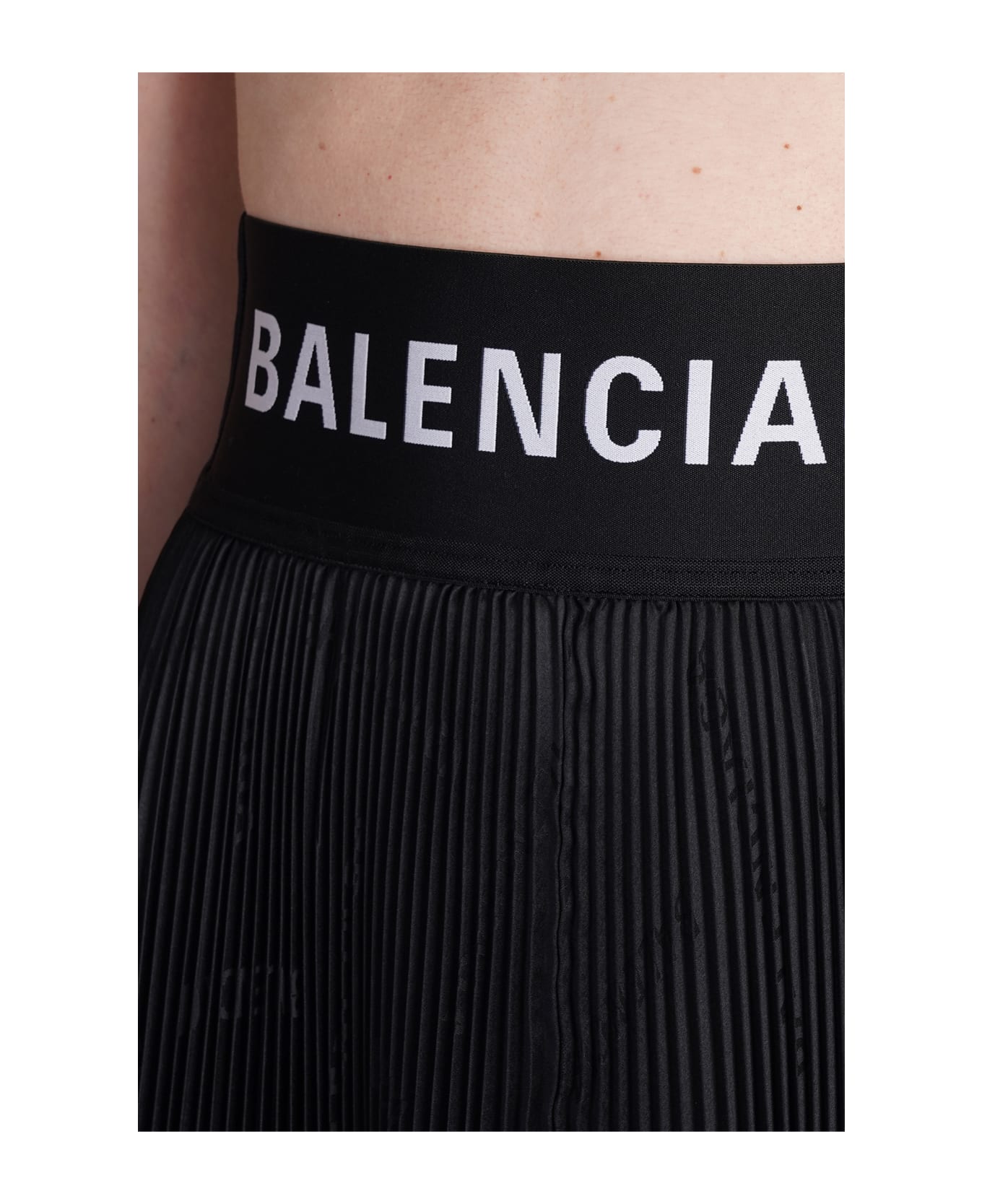 Balenciaga Skirt In Black Polyester - black スカート