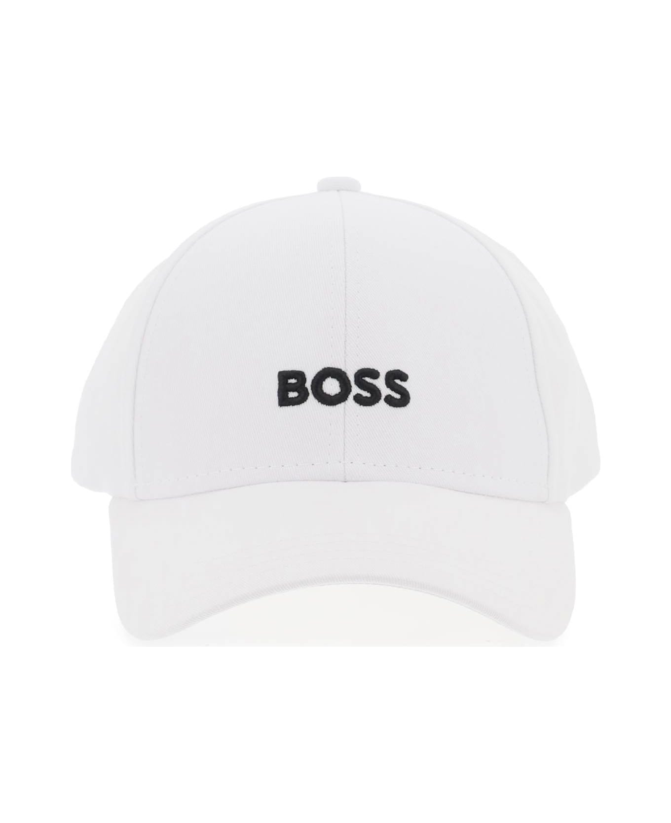 Hugo Boss Baseball Cap With Embroidered Logo - Natural