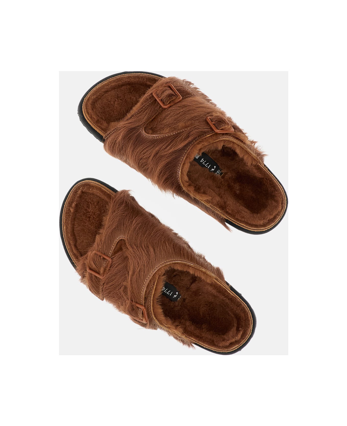 Birkenstock Becomes Berlin Zürich Pony Shearling 1774 - Brown