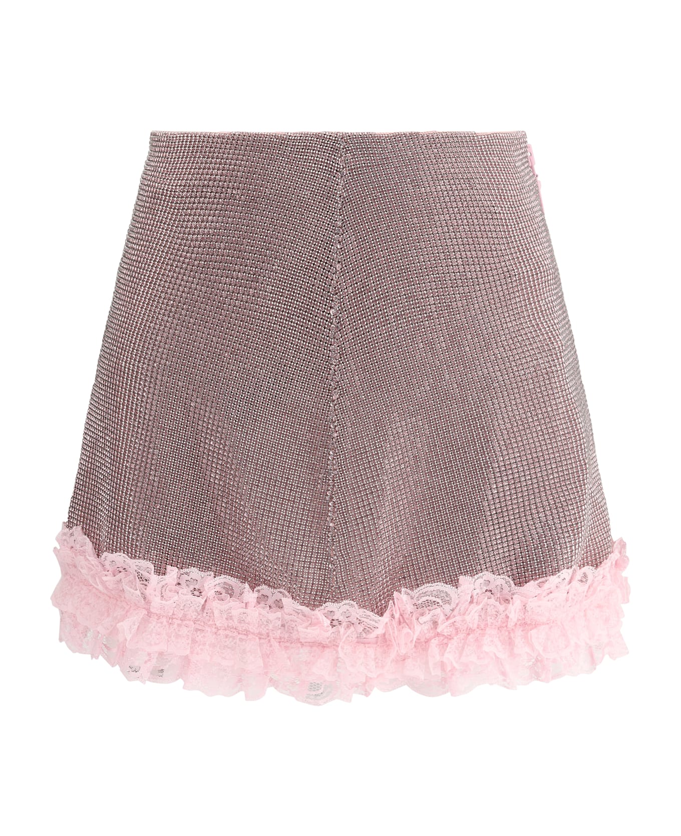 self-portrait Crystal Miniskirt