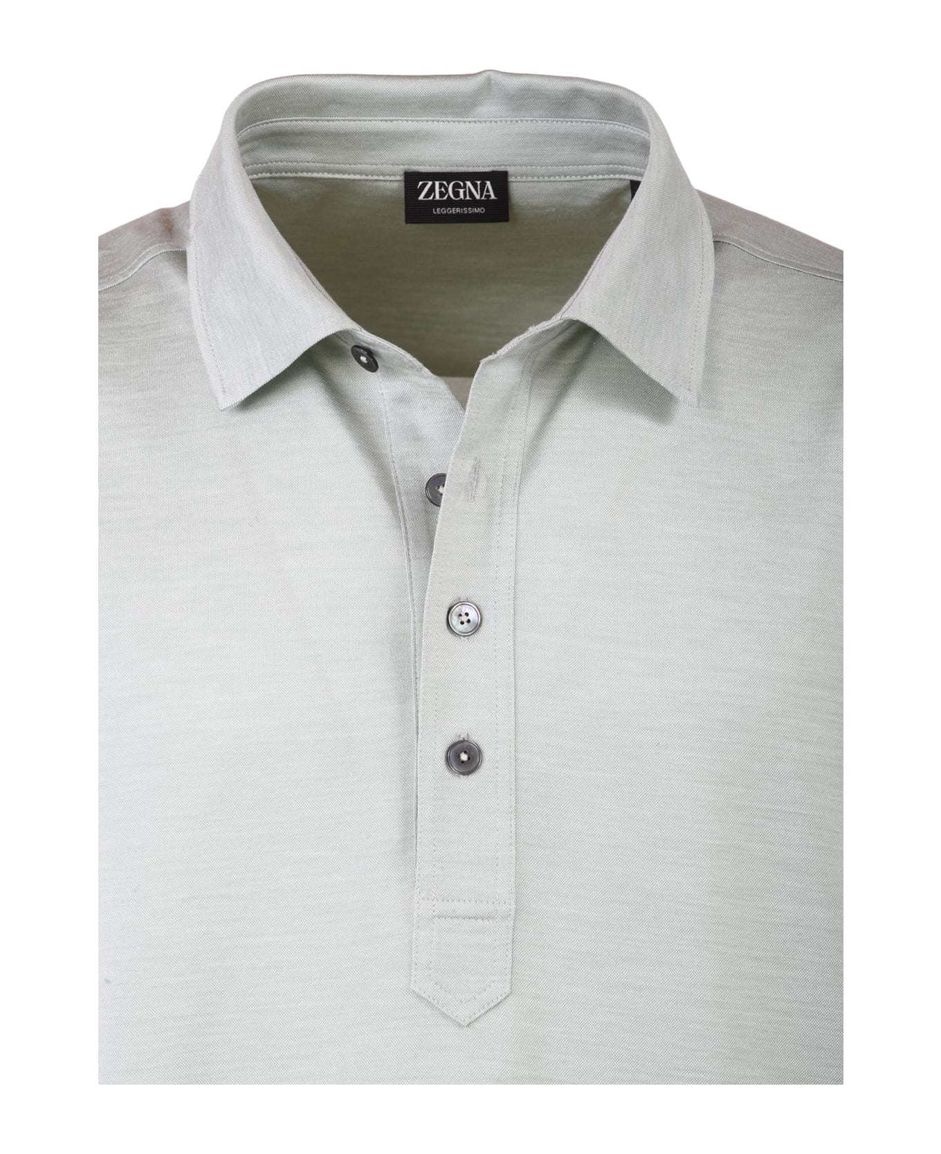 Zegna T-shirts And Polos Green - Green