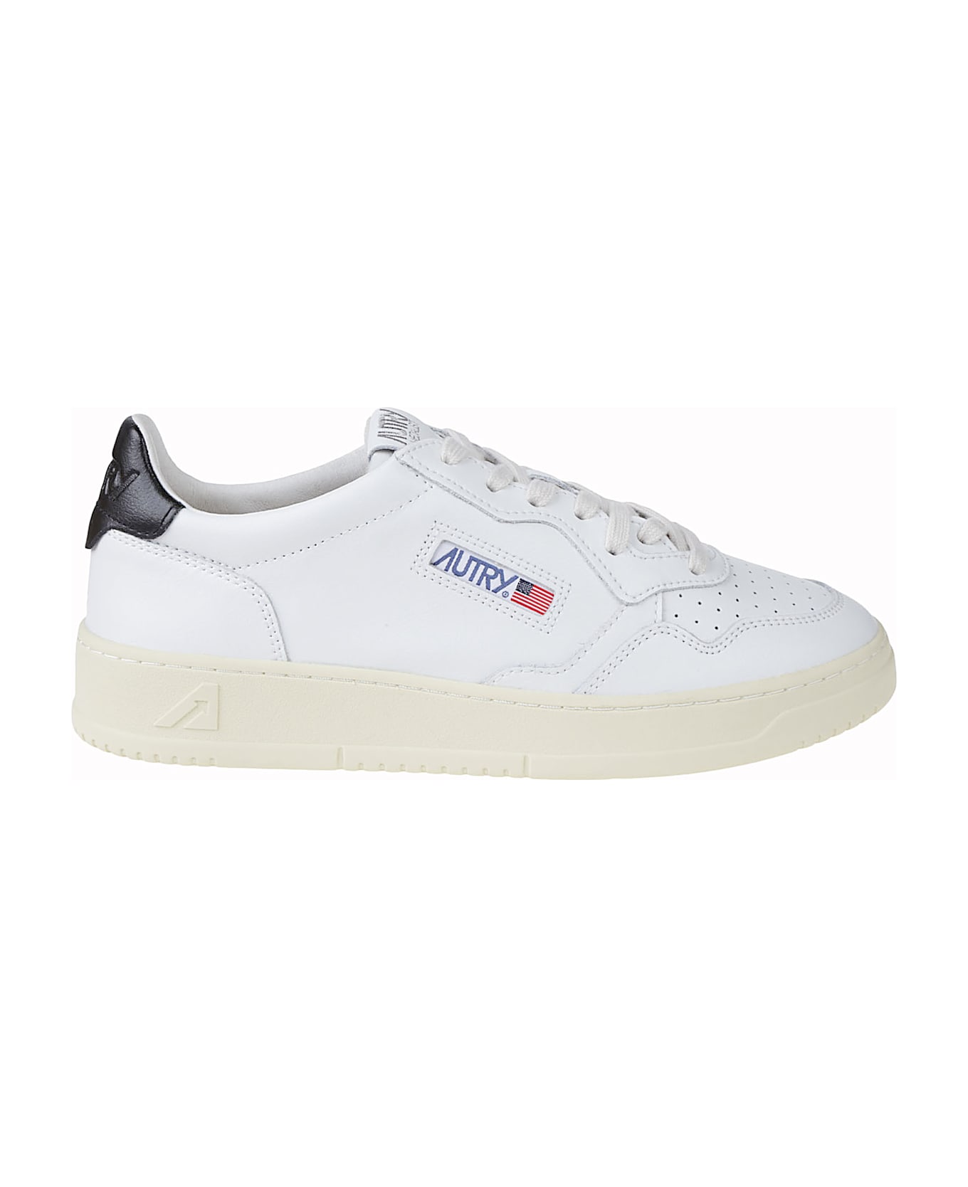 Autry Medalist Low Sneakers - White/black