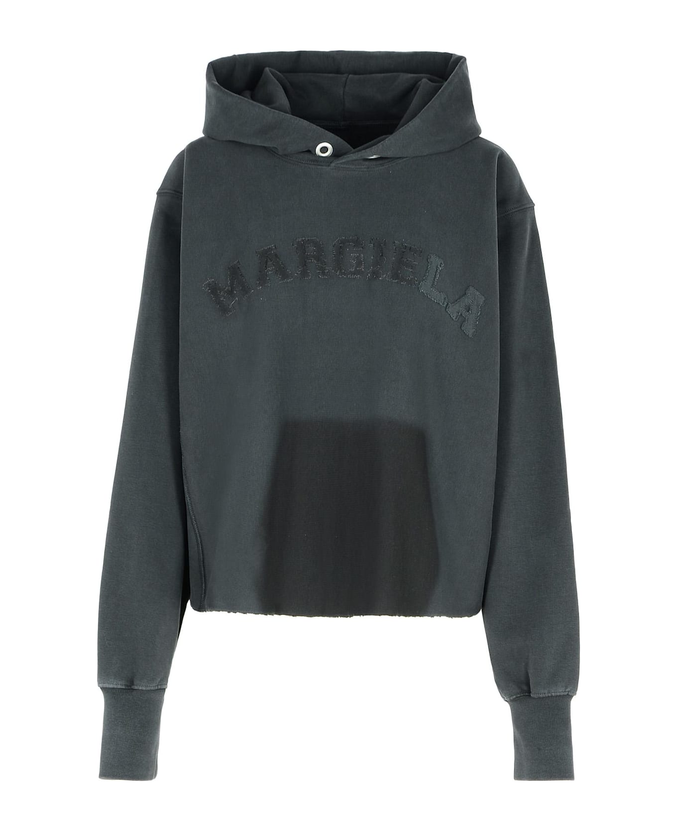 Maison Margiela Black Cotton Sweatshirt - Black