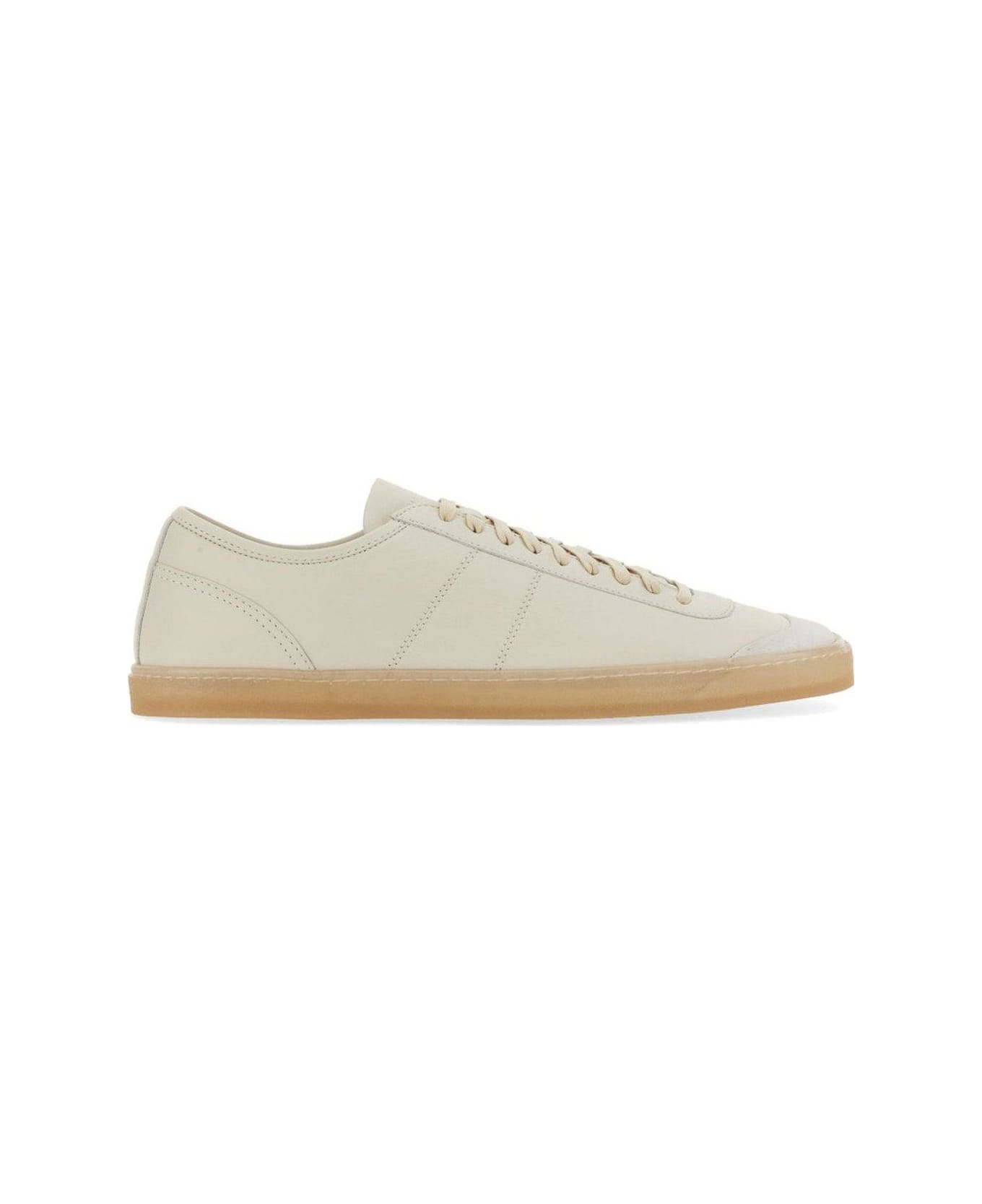 Lemaire Linoleum Lace-up Sneakers - Clay White